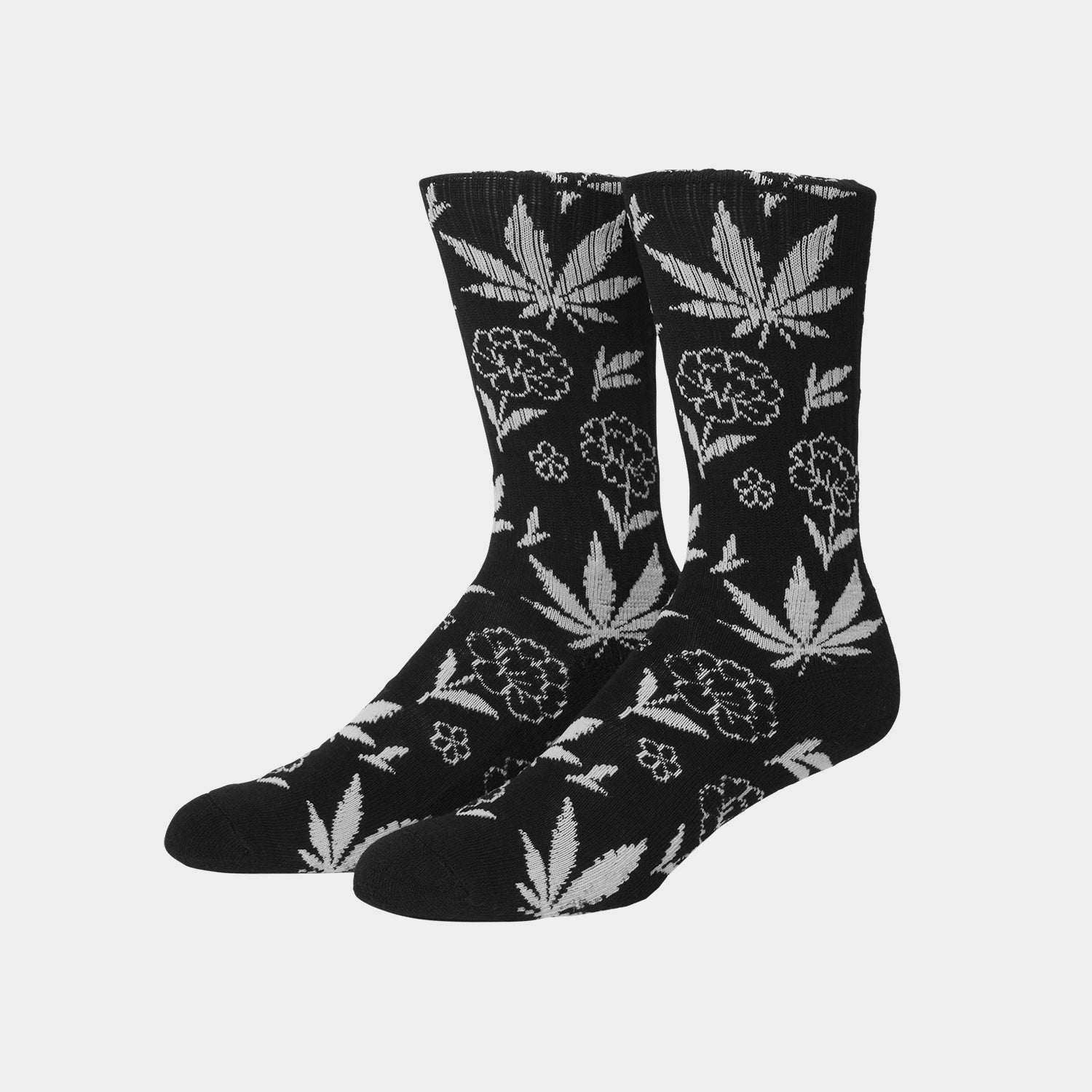 HUF (ハフ) Worldwide JP /SOCKS(ソックス)/ PLANTLIFE PORCELAIN SOCKS商品 / WHITE