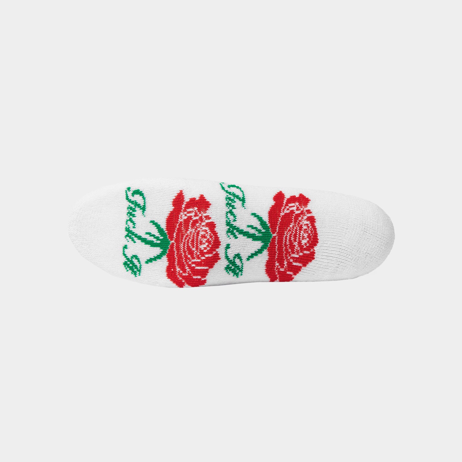 HUF (ハフ) Worldwide JP /SOCKS(ソックス)/ FUCK IT ROSE CREW SOCKS商品 / WHITE