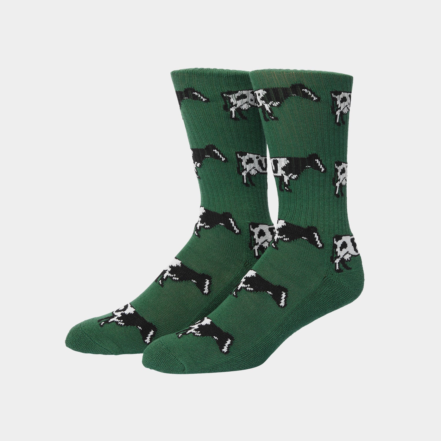 HUF (ハフ) Worldwide JP /SOCKS(ソックス)/ MOO CREW SOCKS商品 / WHITE