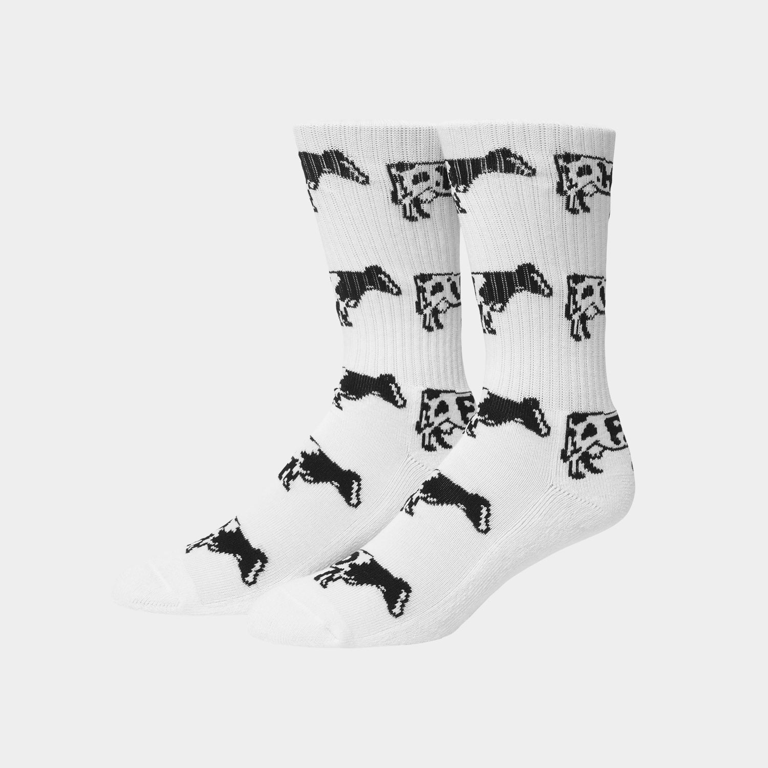 HUF (ハフ) Worldwide JP /SOCKS(ソックス)/ MOO CREW SOCKS商品 / WHITE