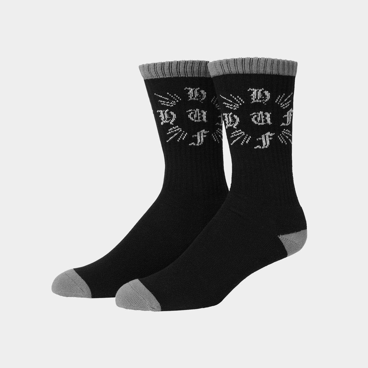 HUF (ハフ) Worldwide JP /SOCKS(ソックス)/ CROSS SOCKS商品 / WHITE