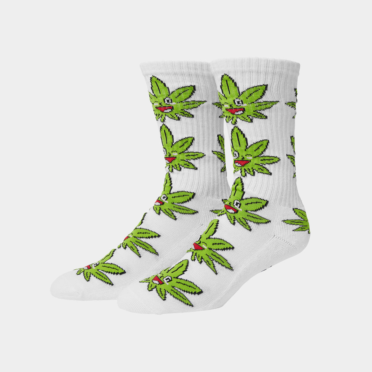 HUF (ハフ) Worldwide JP /SOCKS(ソックス)/ KAWAII BUDDY SOCKS商品 / WHITE