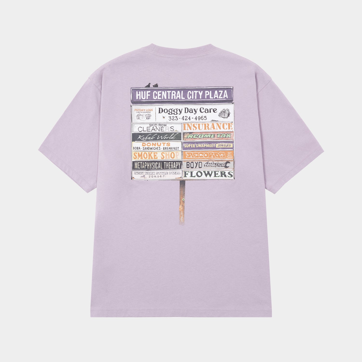 HUF (ハフ) Worldwide JP /T-SHIRTS(Tシャツ)/ PLAZA TEE商品 / BLACK