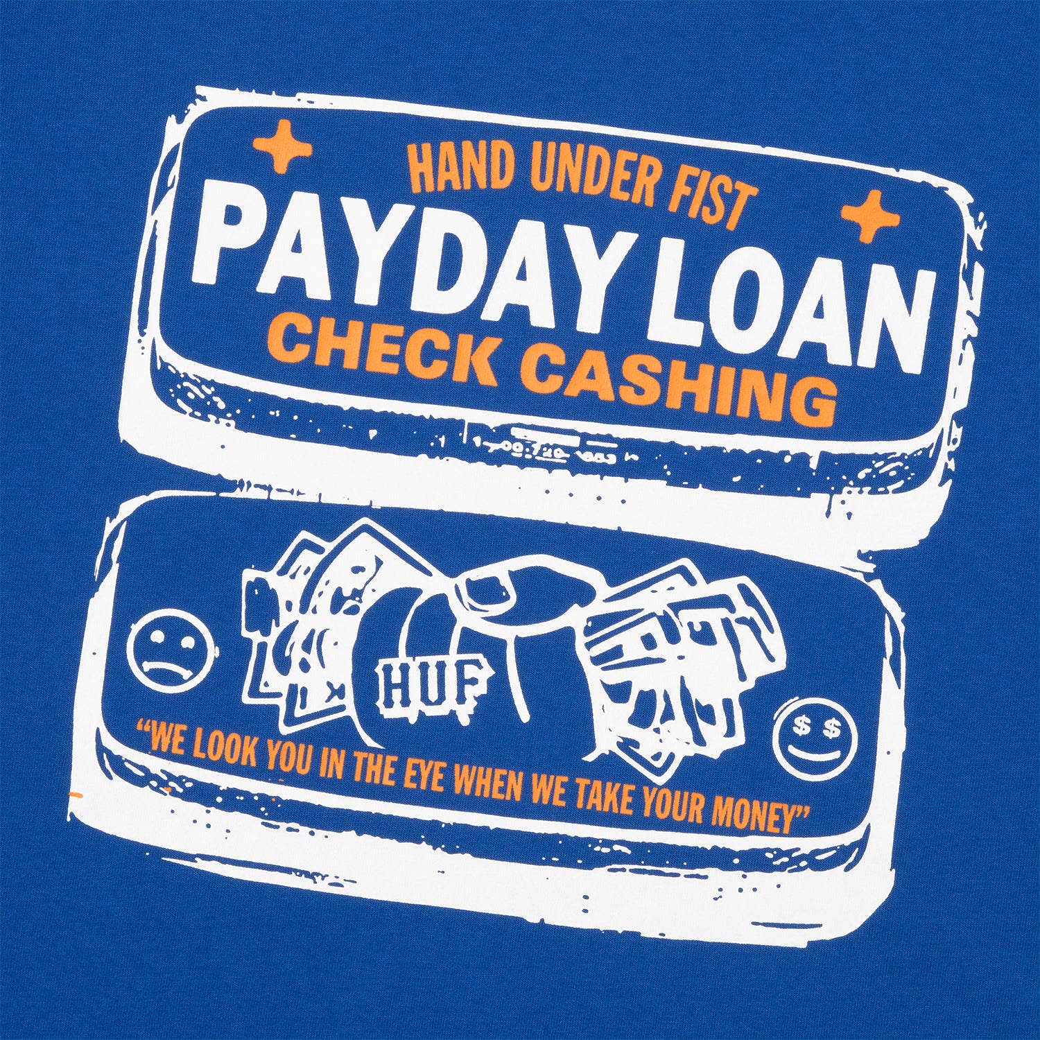 HUF (ハフ) Worldwide JP /T-SHIRTS(Tシャツ)/ PAY DAY TEE商品 / WHITE