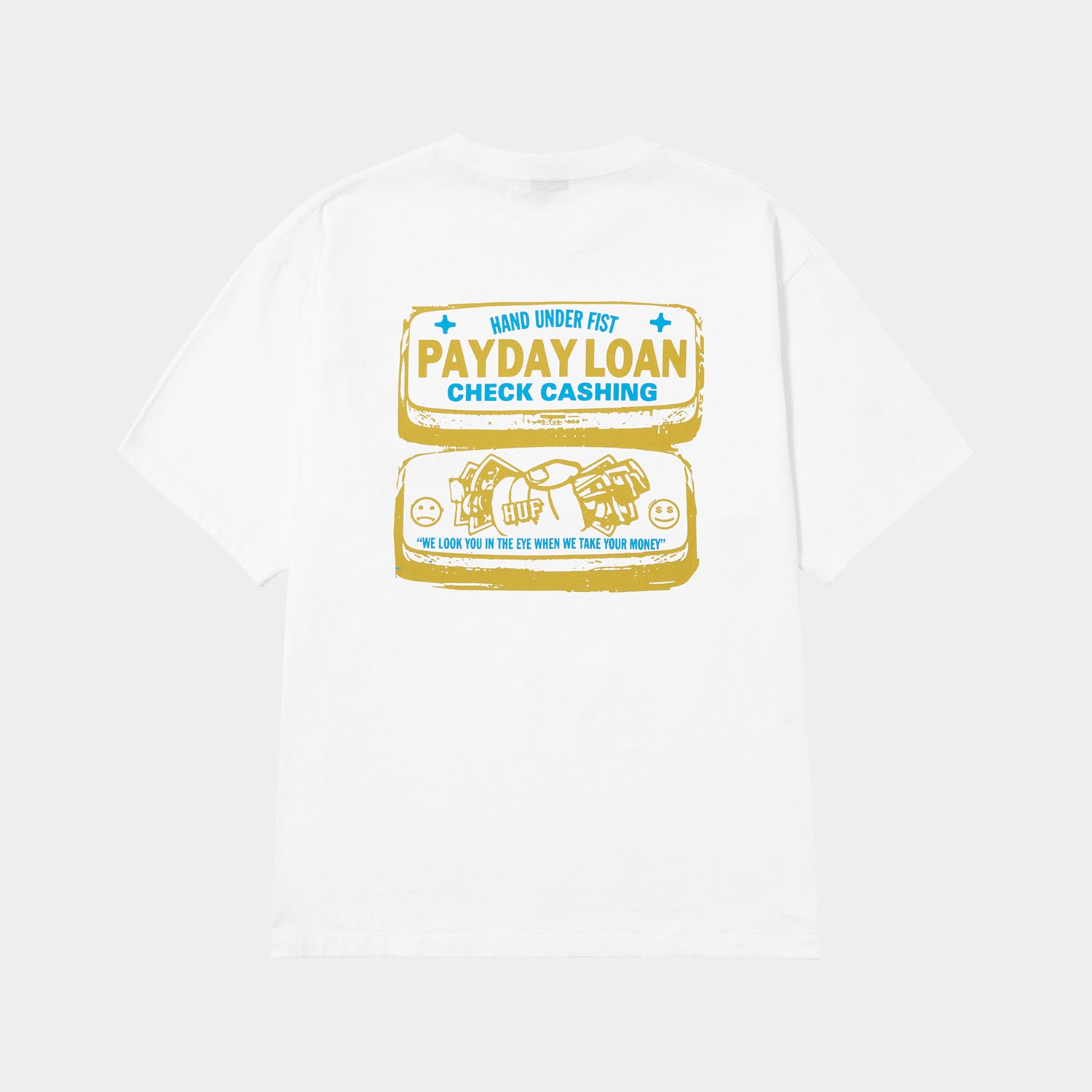 HUF (ハフ) Worldwide JP /T-SHIRTS(Tシャツ)/ PAY DAY TEE商品 / WHITE