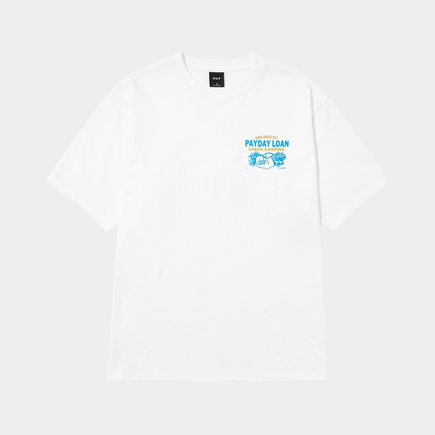 HUF (ハフ) Worldwide JP /T-SHIRTS(Tシャツ)/ PAY DAY TEE商品 / WHITE