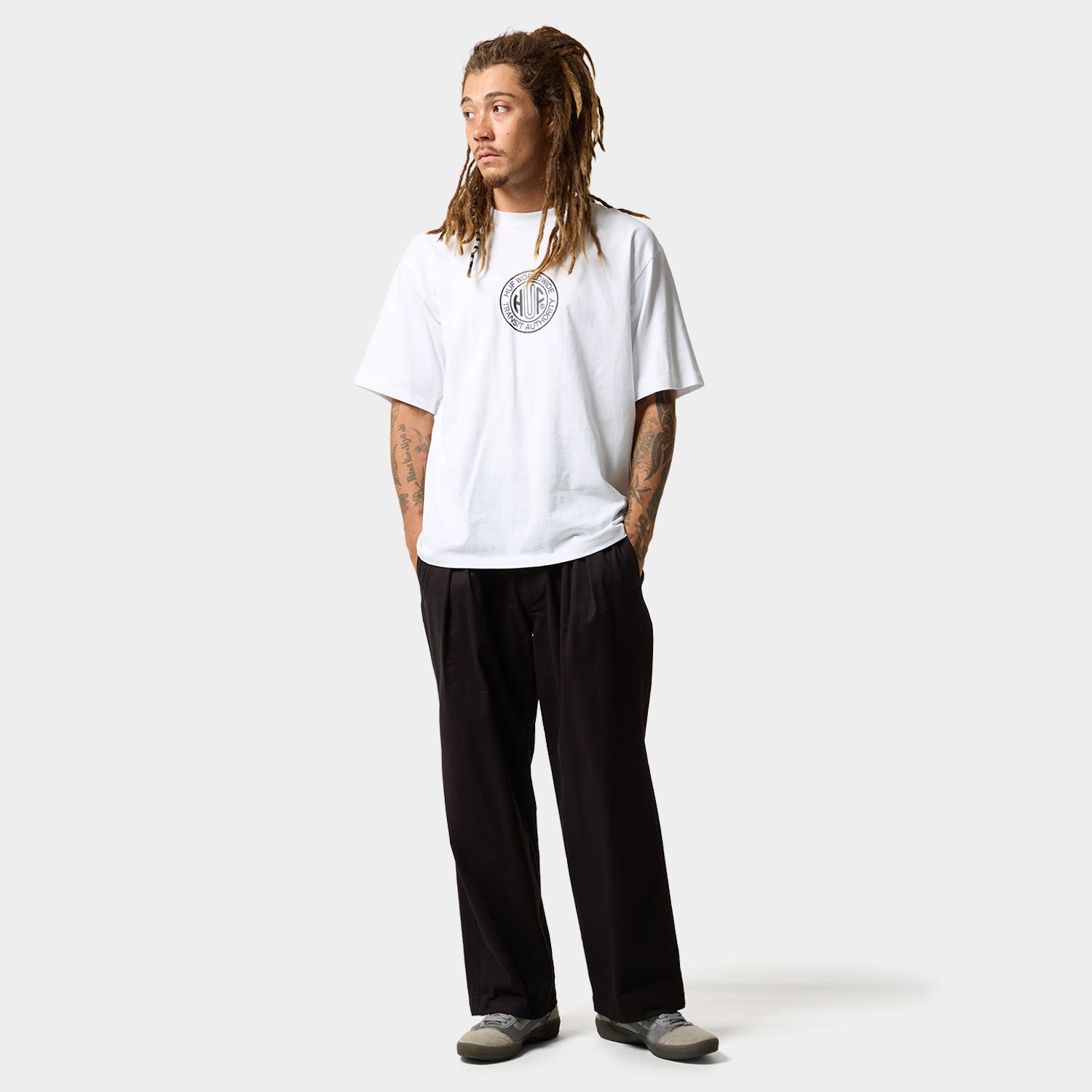 HUF (ハフ) Worldwide JP /T-SHIRTS(Tシャツ)/ TOKEN TEE商品 / WHITE