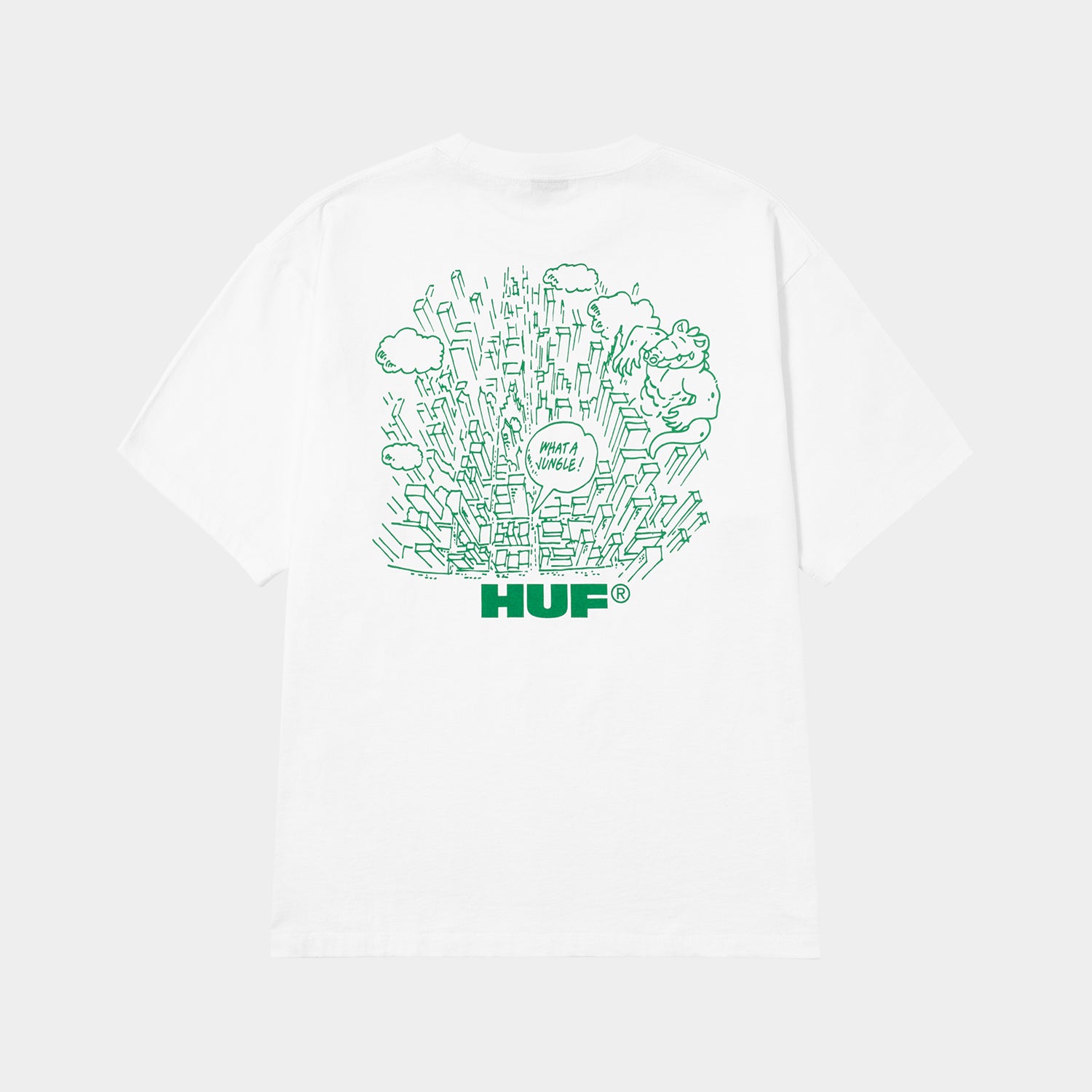 HUF (ハフ) Worldwide JP /T-SHIRTS(Tシャツ)/ WHAT A JUNGLE TEE商品 / BLACK