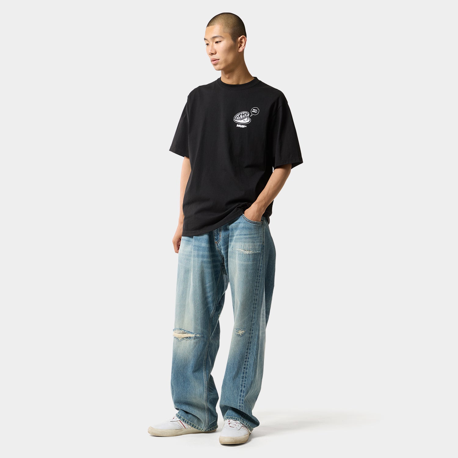 HUF (ハフ) Worldwide JP /T-SHIRTS(Tシャツ)/ WHAT A JUNGLE TEE商品 / BLACK