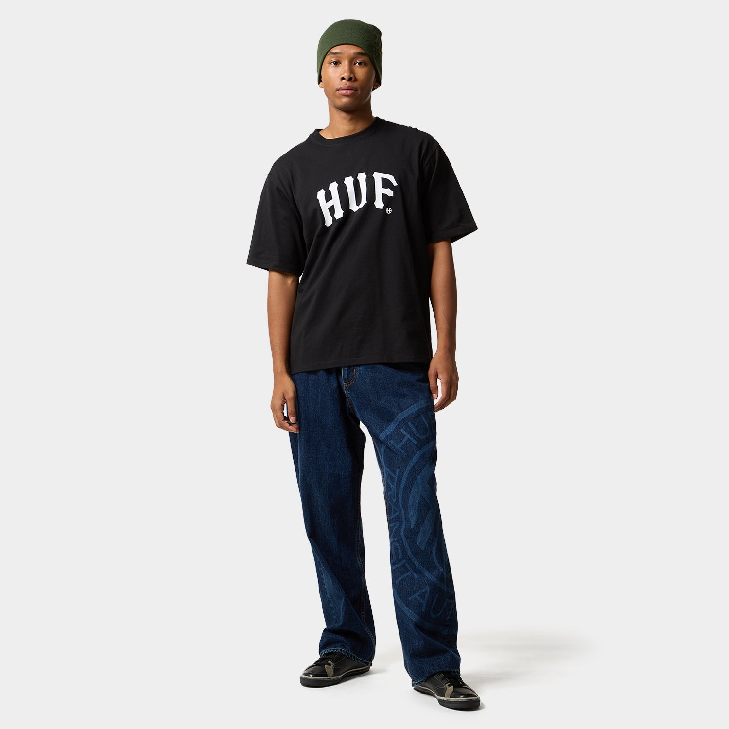 HUF (ハフ) Worldwide JP /T-SHIRTS(Tシャツ)/ ARCH TEE商品 / BLACK