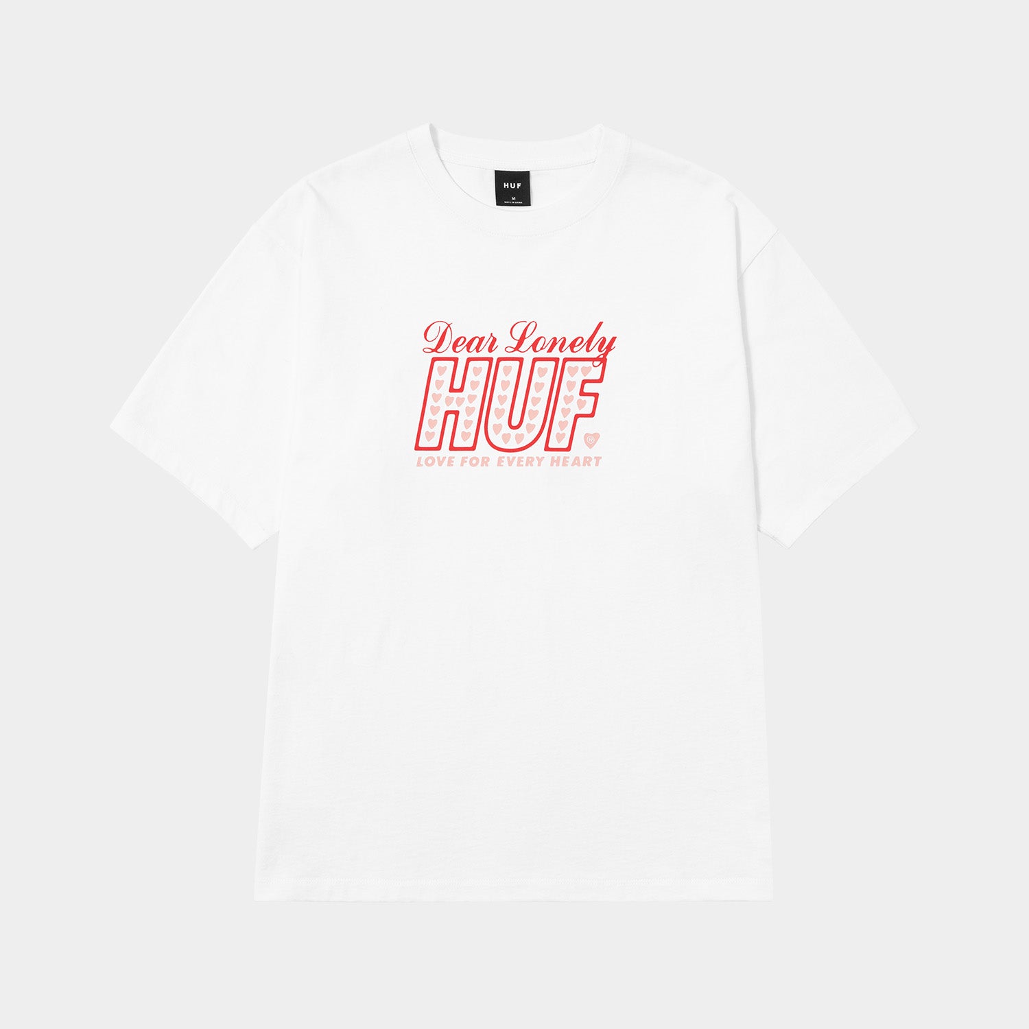 LONELY HEARTS TEE｜T-SHIRTS（Tシャツ）｜【公式通販 HUF】｜ハフ