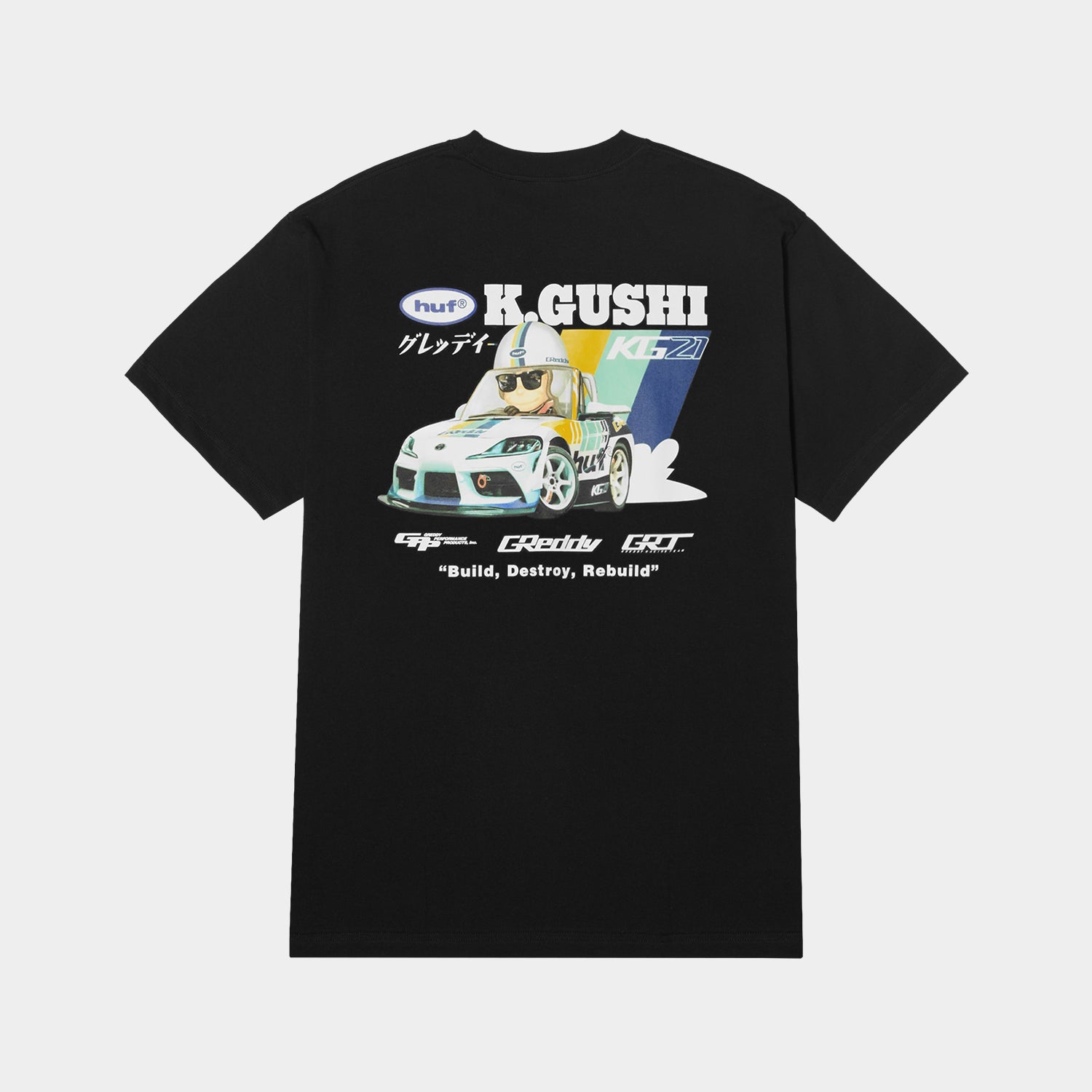 HUF X GREDDY GUSHI TEE｜T-SHIRTS（Tシャツ）｜【公式通販 HUF】｜ハフ
