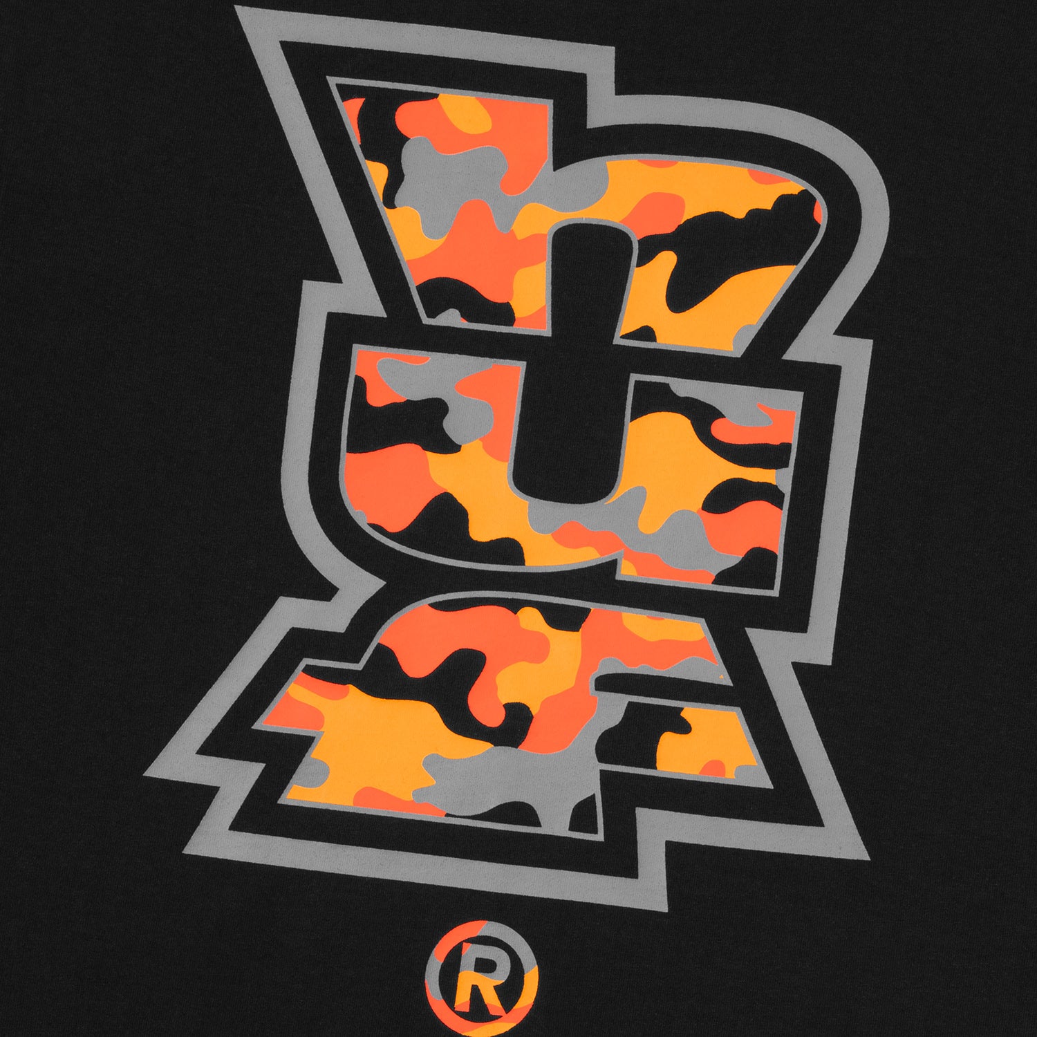 HUF (ハフ) Worldwide JP /T-SHIRTS(Tシャツ)/ MEGABLAST CAMO TEE商品 / BLACK