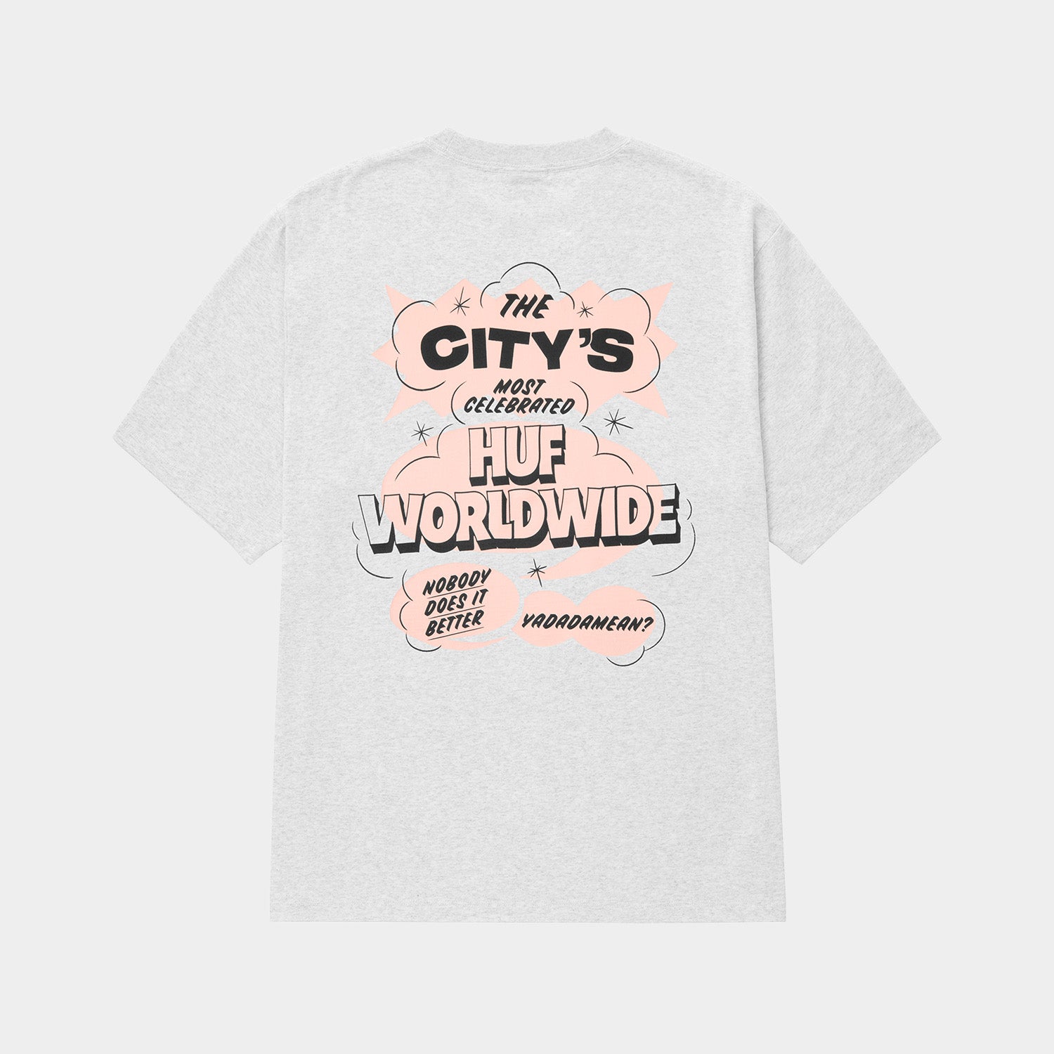 HUF (ハフ) Worldwide JP /T-SHIRTS(Tシャツ)/ YADAMEAN TEE商品 / ASH GREY