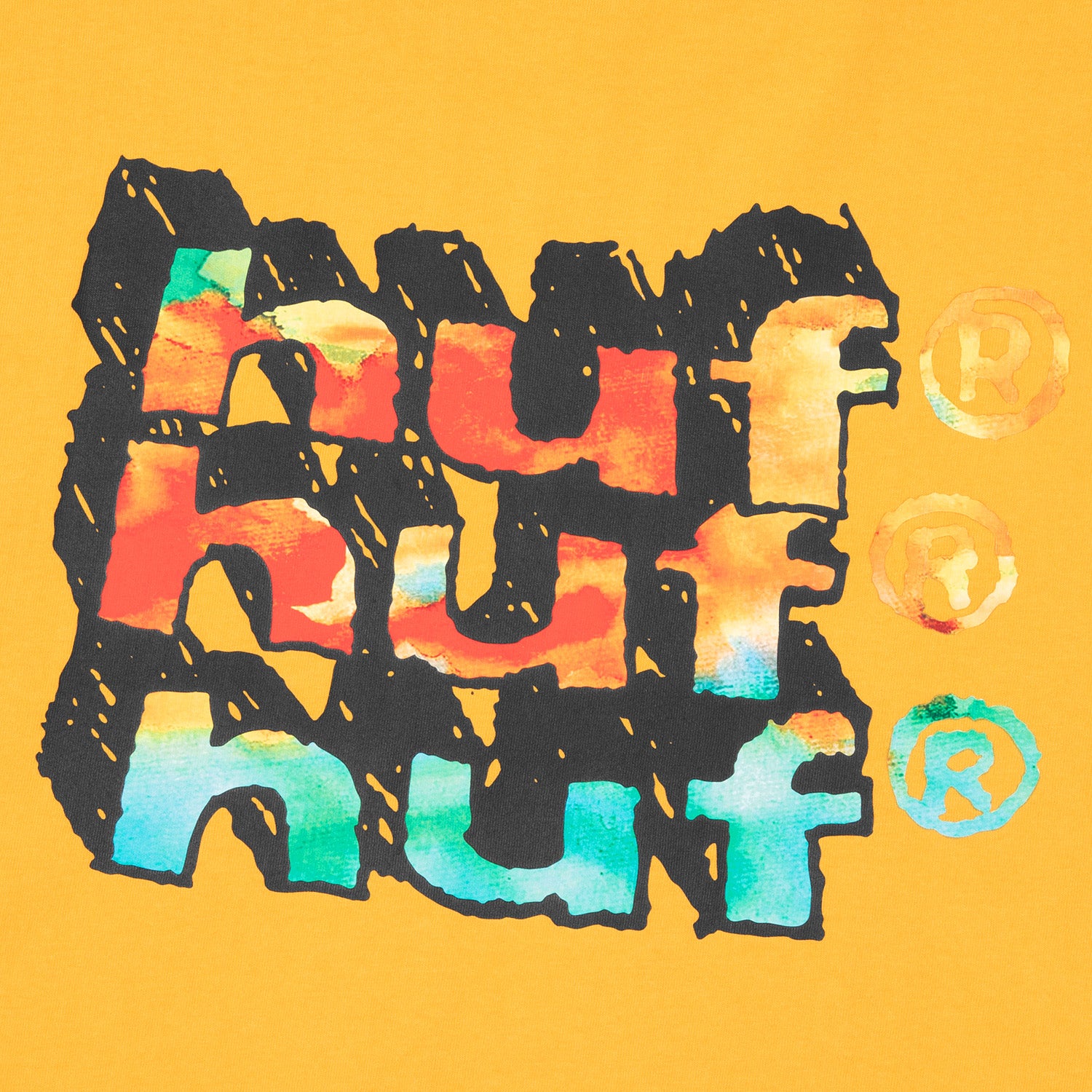 HUF (ハフ) Worldwide JP /T-SHIRTS(Tシャツ)/ HAND STACKED TEE商品 / WHITE