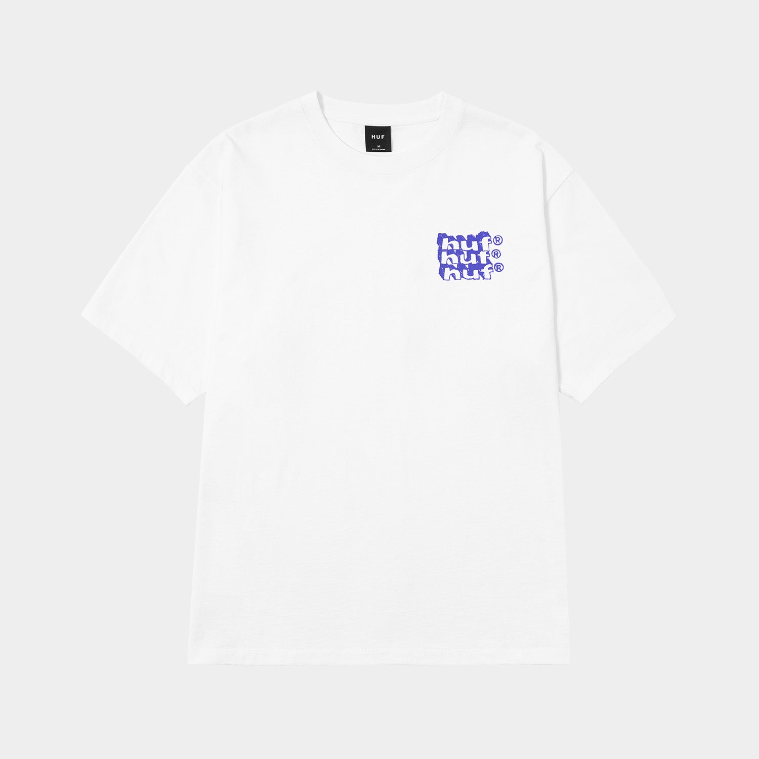 HUF (ハフ) Worldwide JP / T-SHIRTS(Tシャツ) / HAND STACKED TEE商品 / WHITE