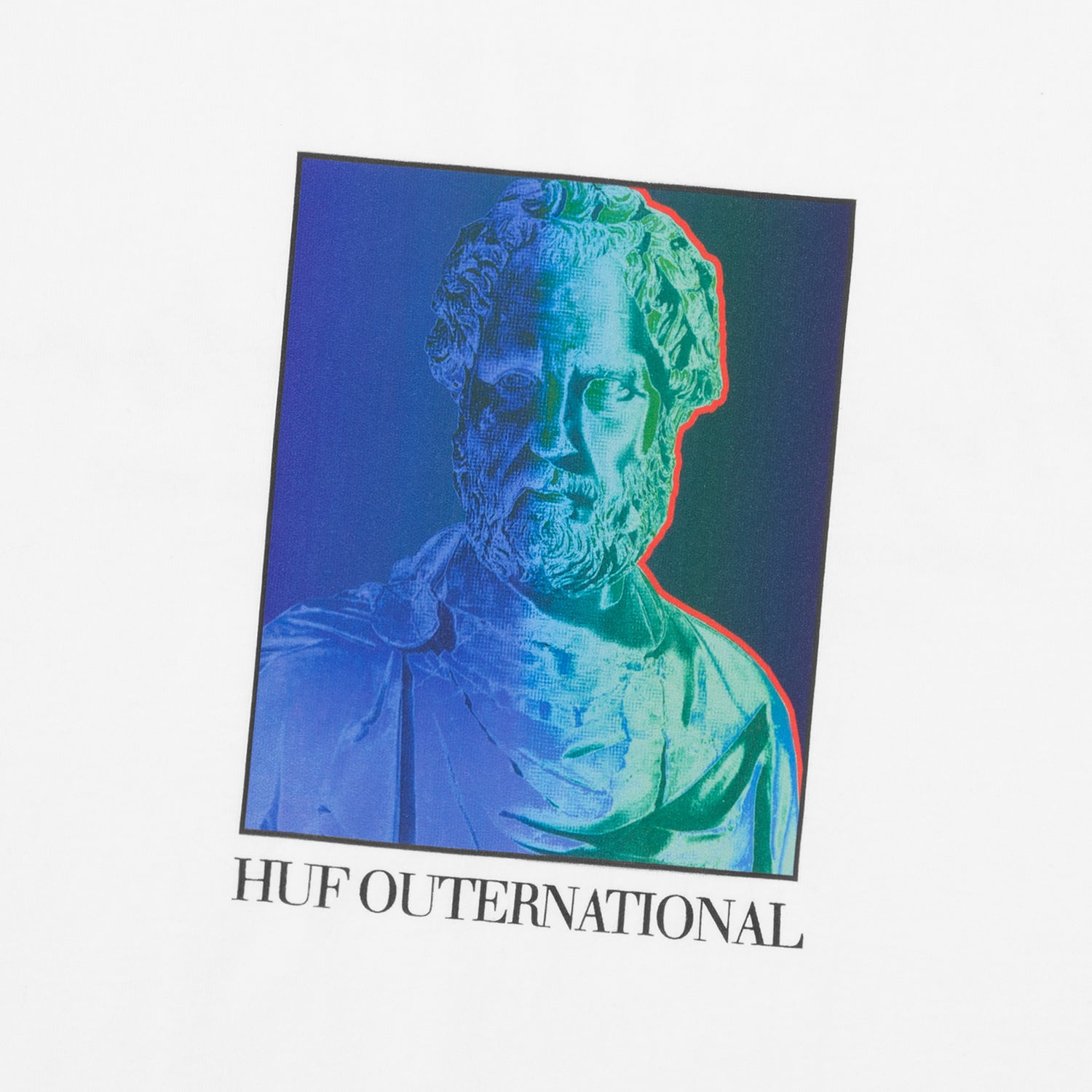 HUF (ハフ) Worldwide JP /T-SHIRTS(Tシャツ)/ HIGHER EDUCATION TEE商品 / WHITE