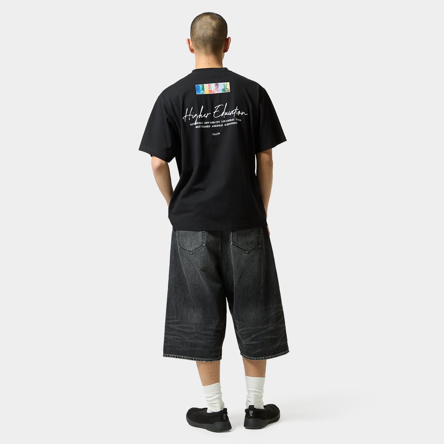 HUF (ハフ) Worldwide JP /T-SHIRTS(Tシャツ)/ HIGHER EDUCATION TEE商品 / WHITE
