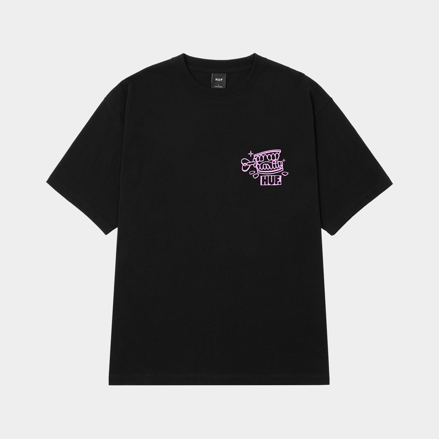 HUF (ハフ) Worldwide JP /T-SHIRTS(Tシャツ)/ TOOTH FAIRY TEE商品 / BLACK
