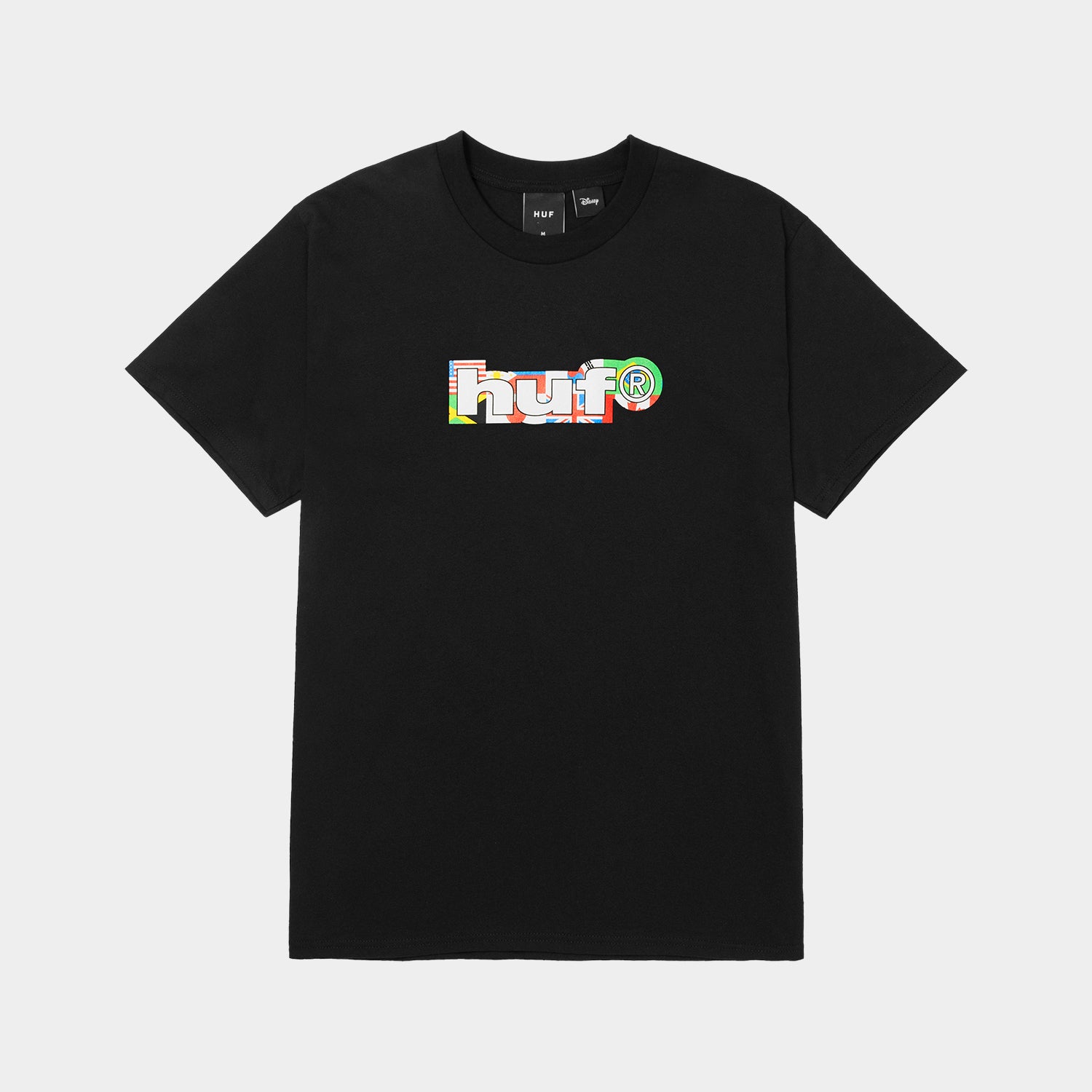 HUF (ハフ) Worldwide JP /T-SHIRTS(Tシャツ)/ DISNEY | HUF MICKEY WORLD TOUR SILHOUETTE TEE商品 / BLACK