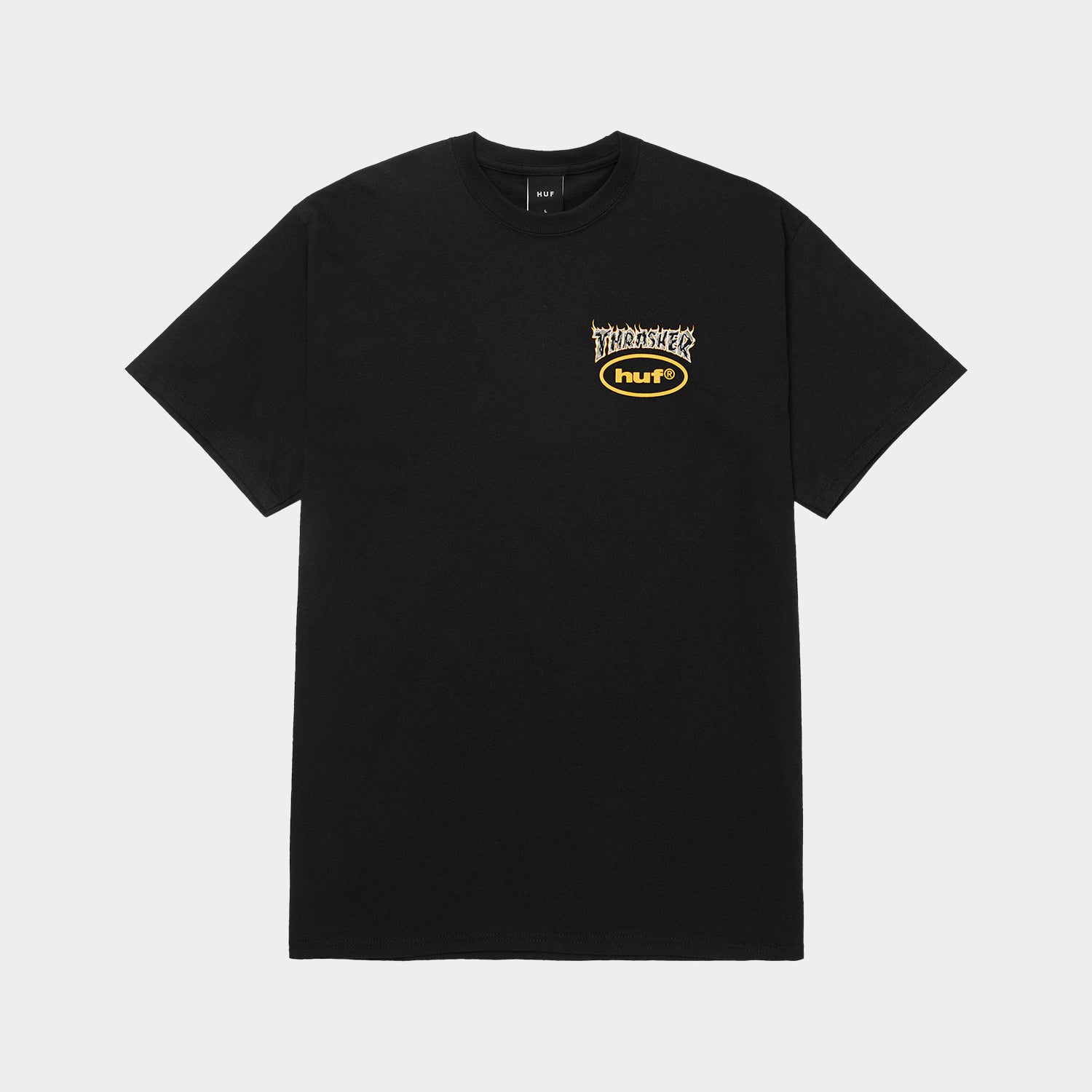 HUF (ハフ) Worldwide JP /T-SHIRTS(Tシャツ)/ HUF X THRASHER MELTDOWN TEE商品 / BLACK