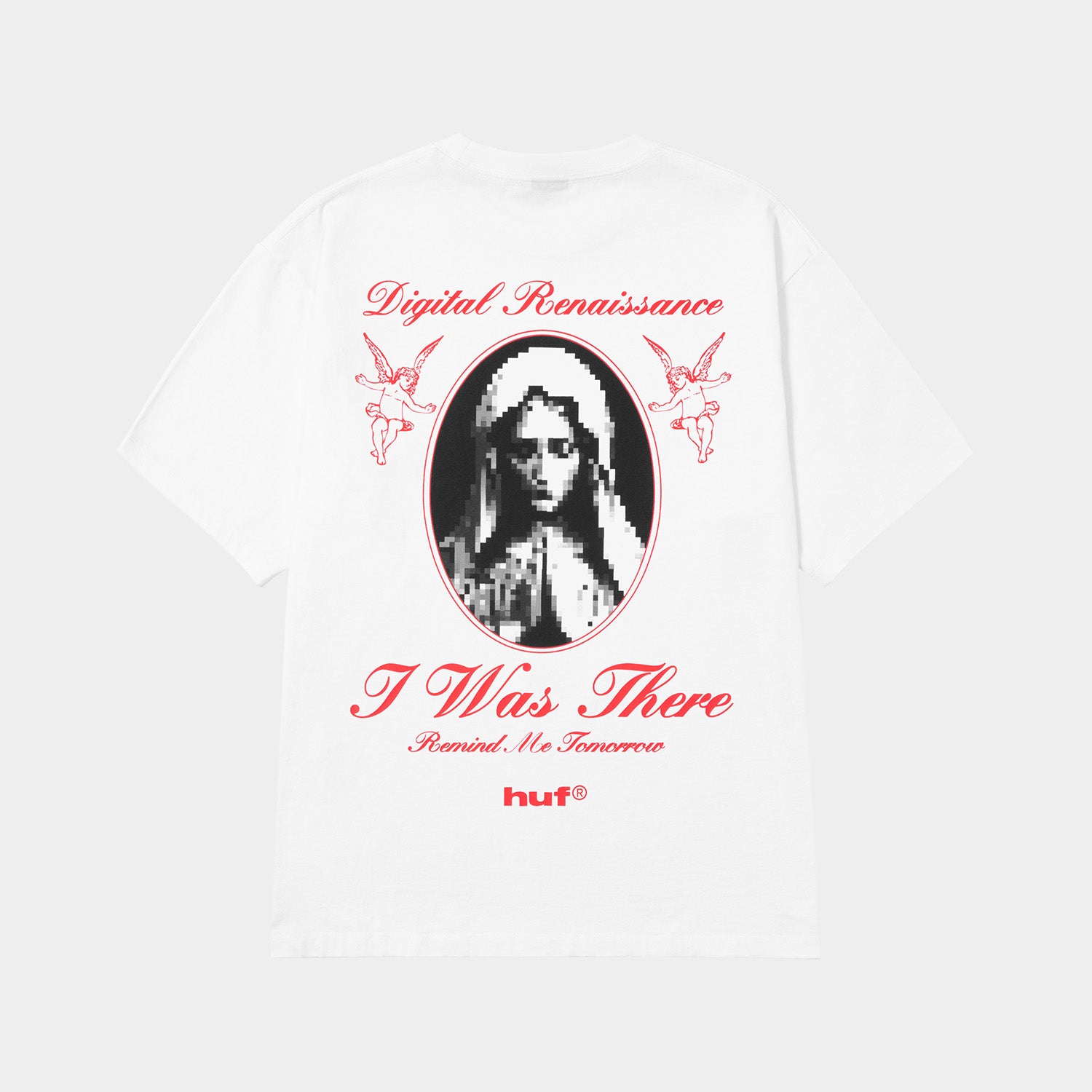 HUF (ハフ) Worldwide JP /T-SHIRTS(Tシャツ)/ DIGITAL RENAISSANCE TEE商品 / WHITE
