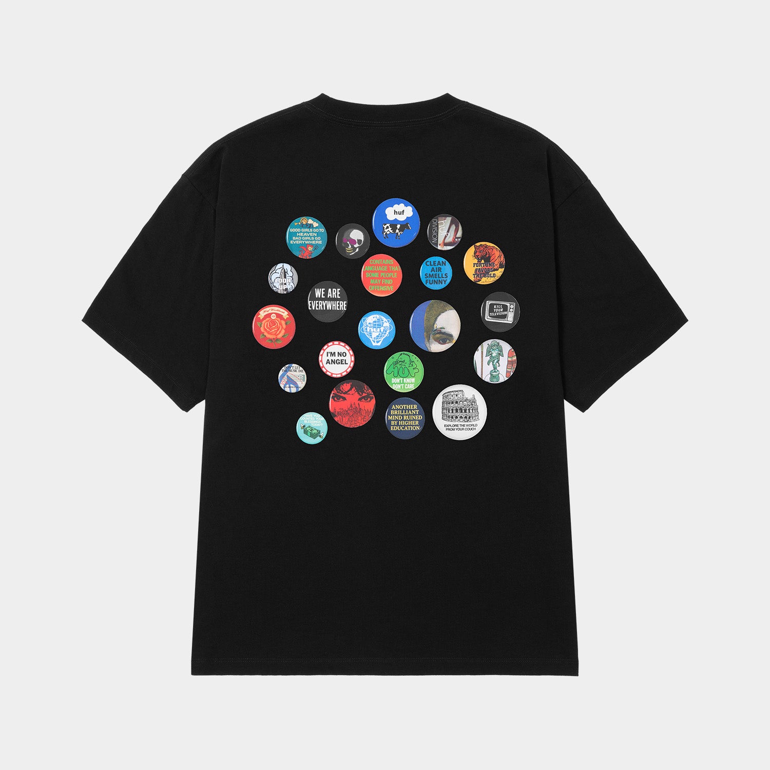 HUF (ハフ) Worldwide JP /T-SHIRTS(Tシャツ)/ OLYMPIA TEE商品 / BLACK