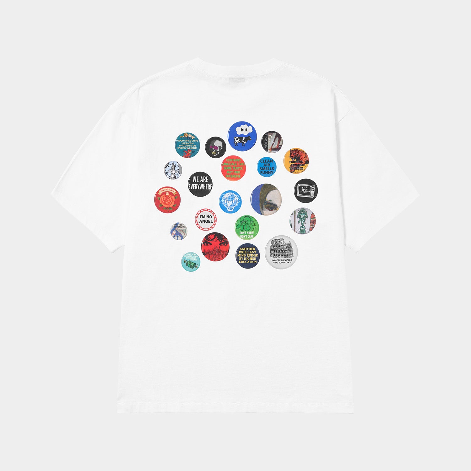 HUF (ハフ) Worldwide JP /T-SHIRTS(Tシャツ)/ OLYMPIA TEE商品 / BLACK