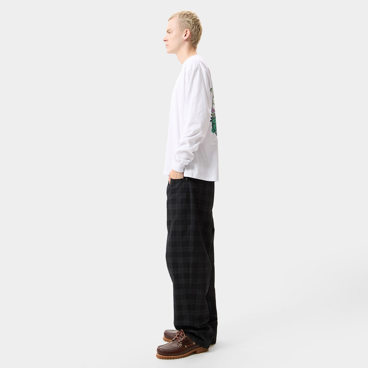 HUF (ハフ) Worldwide JP /T-SHIRTS(Tシャツ)/ BOULEVARD STATUS TEE商品 / WHITE