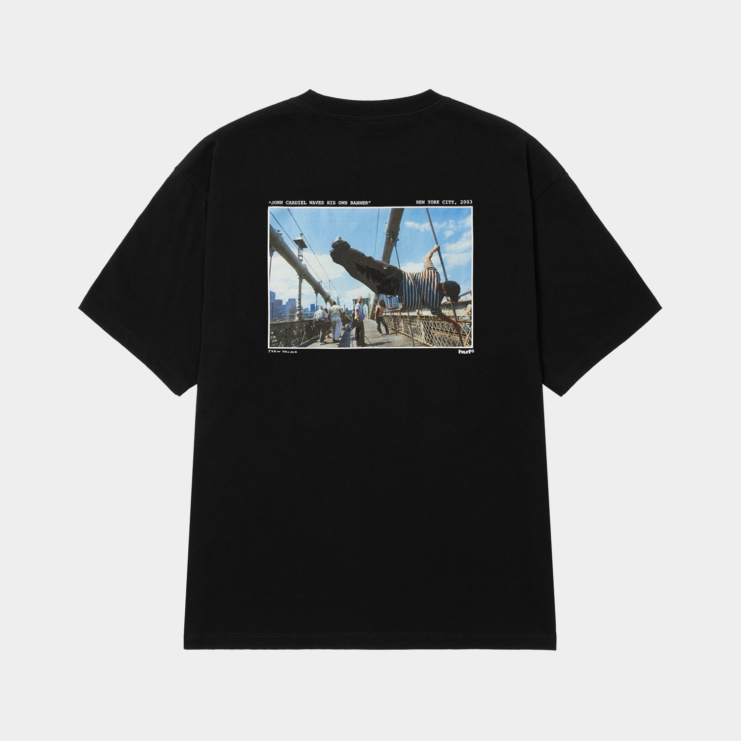 HUF (ハフ) Worldwide JP /T-SHIRTS(Tシャツ)/ TAKING THE LEAP TEE商品 / WHITE