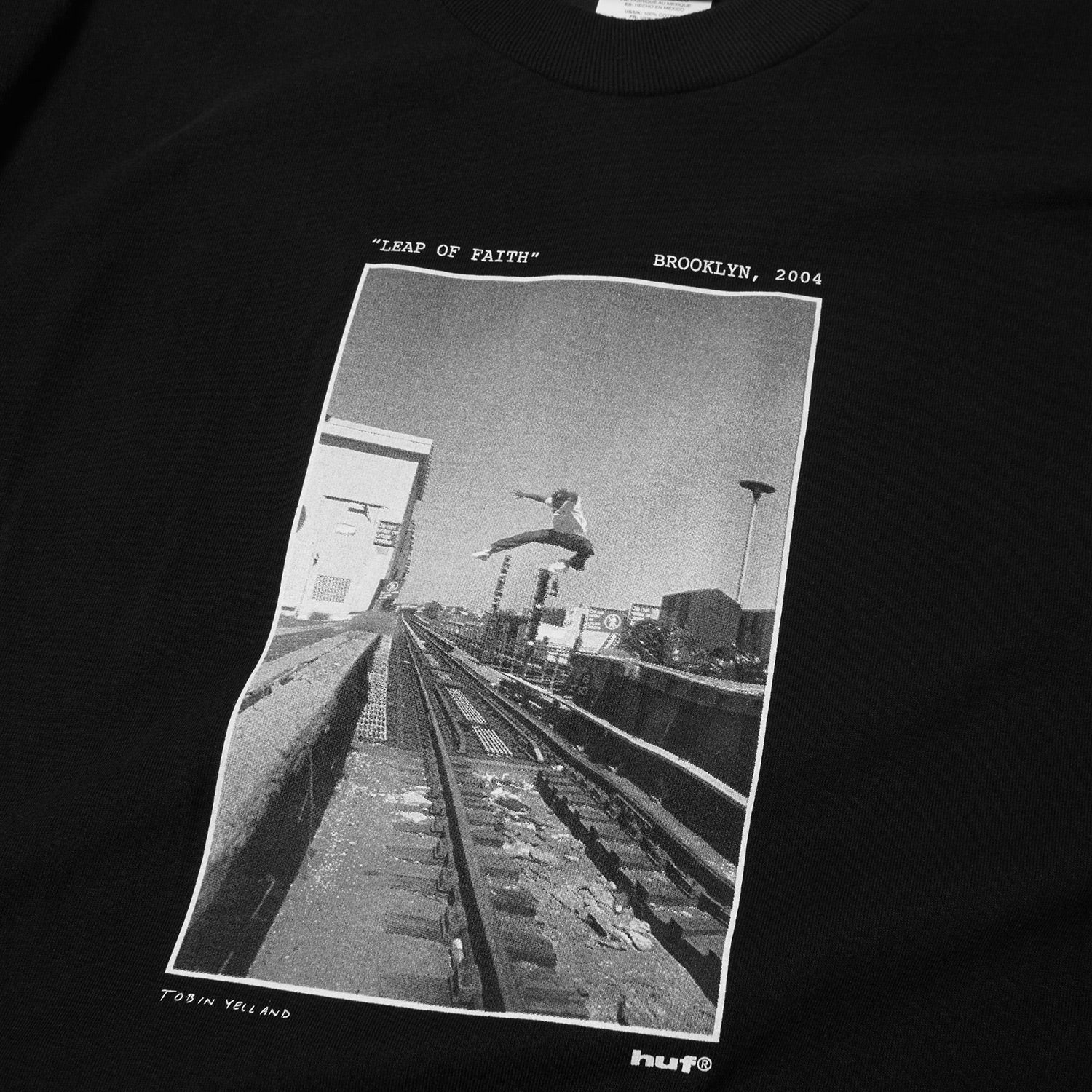 HUF (ハフ) Worldwide JP /T-SHIRTS(Tシャツ)/ TAKING THE LEAP TEE商品 / WHITE