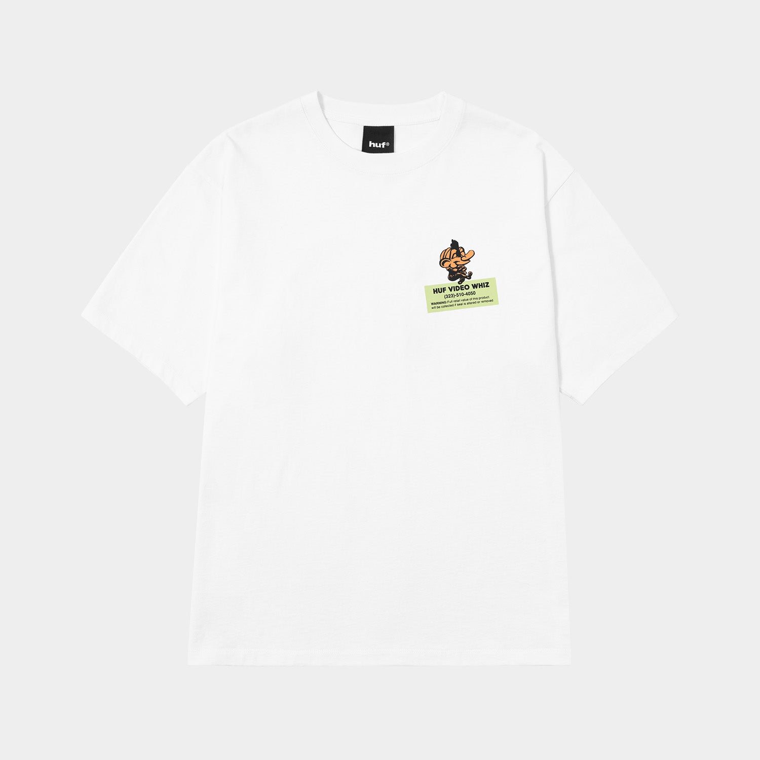 HUF (ハフ) Worldwide JP /T-SHIRTS(Tシャツ)/ VIDEO GENIE TEE商品 / BLACK