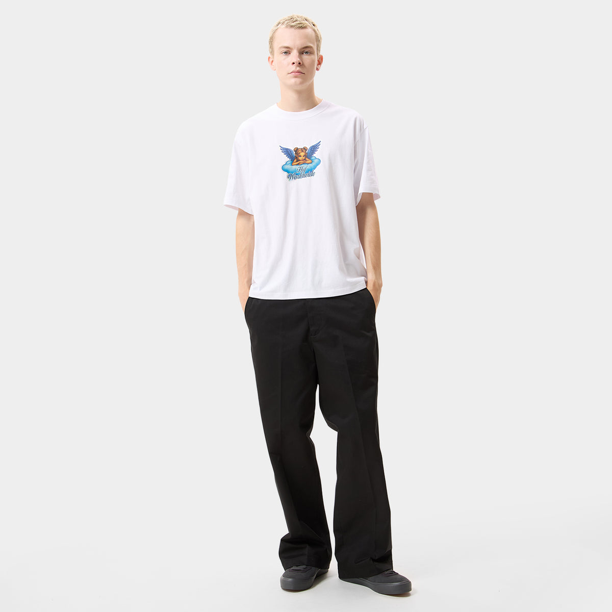 HUF (ハフ) Worldwide JP /T-SHIRTS(Tシャツ)/ BLISS TEE商品 / WHITE