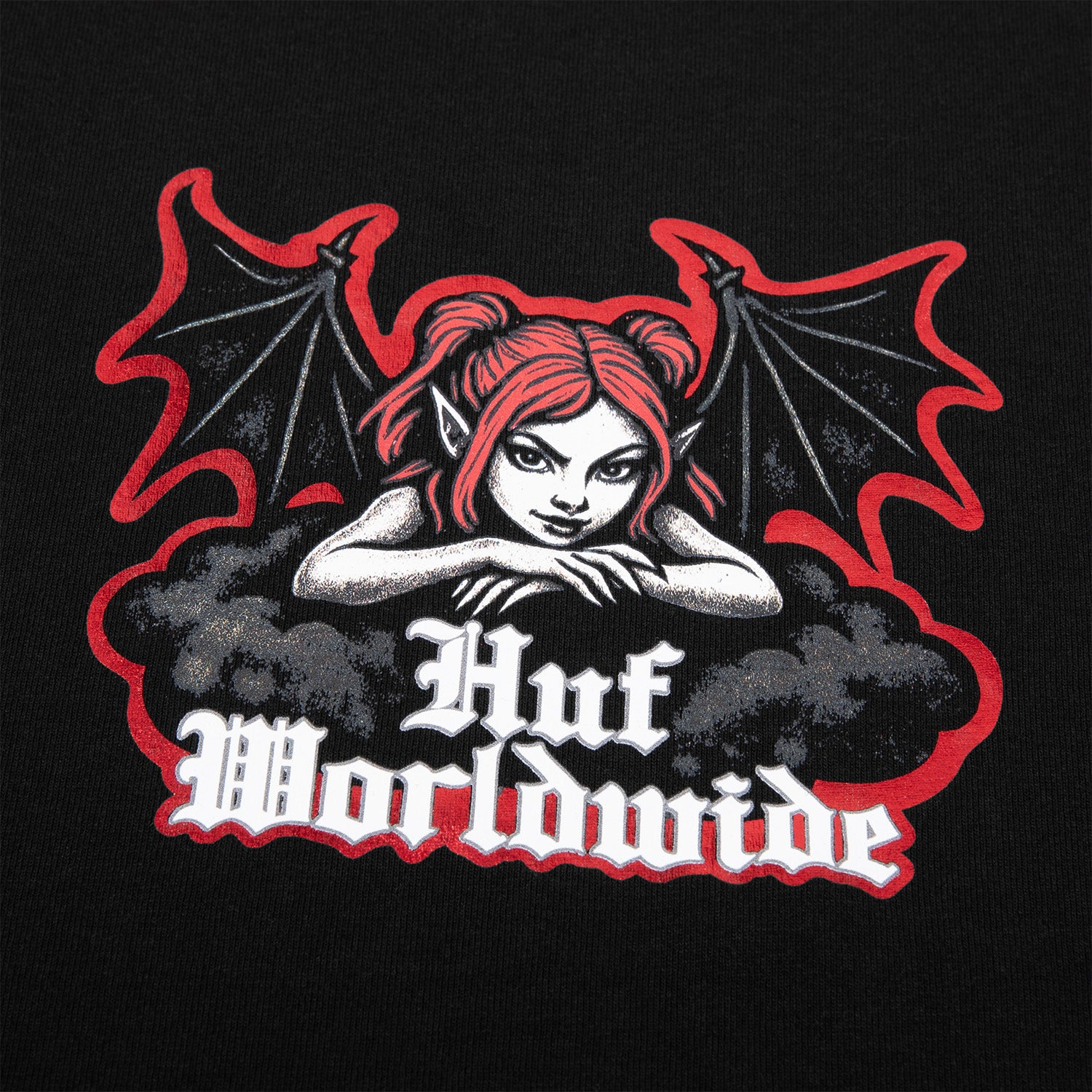 HUF (ハフ) Worldwide JP /T-SHIRTS(Tシャツ)/ CHAOS TEE商品 / BLACK
