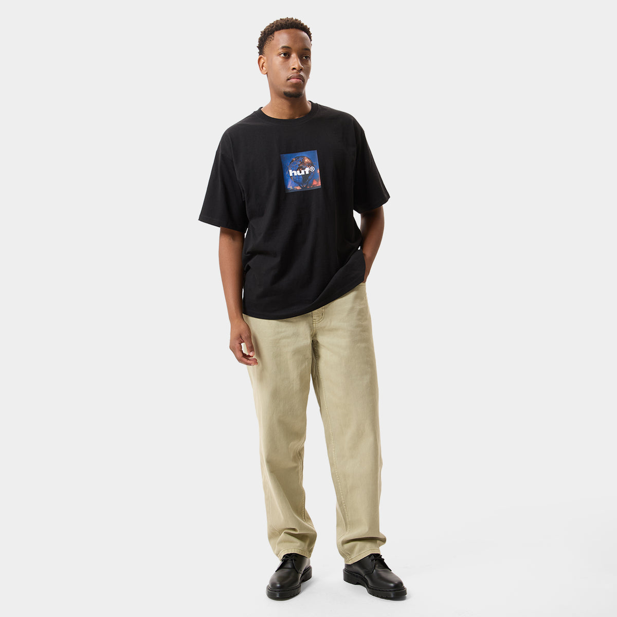 HUF (ハフ) Worldwide JP /T-SHIRTS(Tシャツ)/ UNISPHERE TEE商品 / WHITE