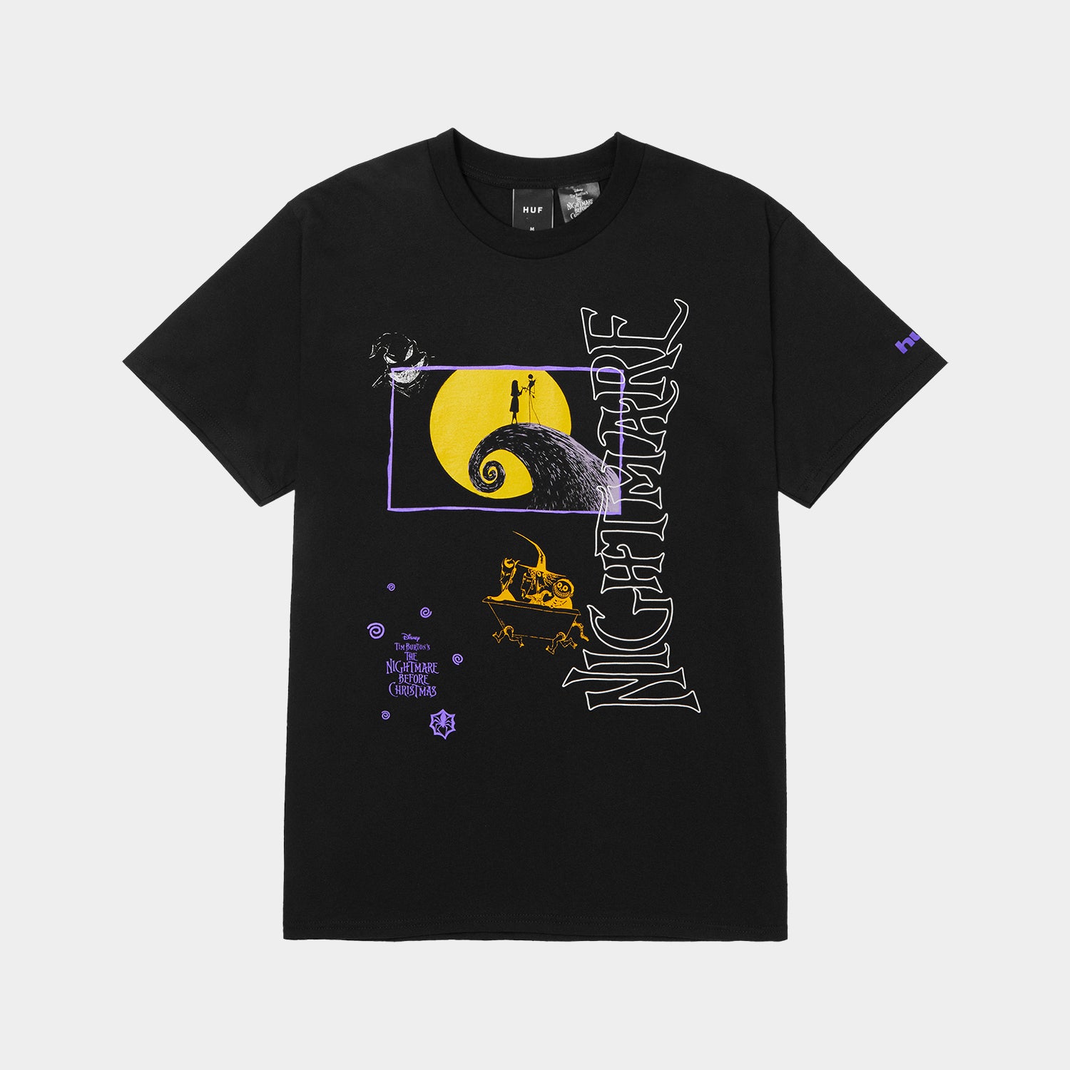 HUF (ハフ) Worldwide JP /T-SHIRTS(Tシャツ)/ HUF X NIGHTMARE BEFORE CHRISTMAS DREAM TEE商品 / BLACK