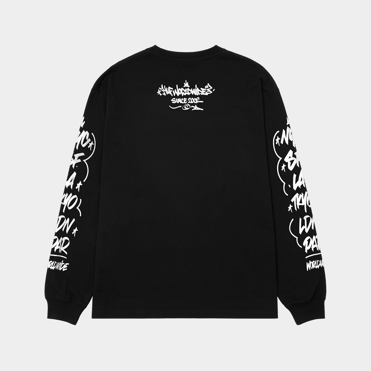 HUF (ハフ) Worldwide JP / T-SHIRTS(Tシャツ) / LOCALE LS TEE商品 / BLACK