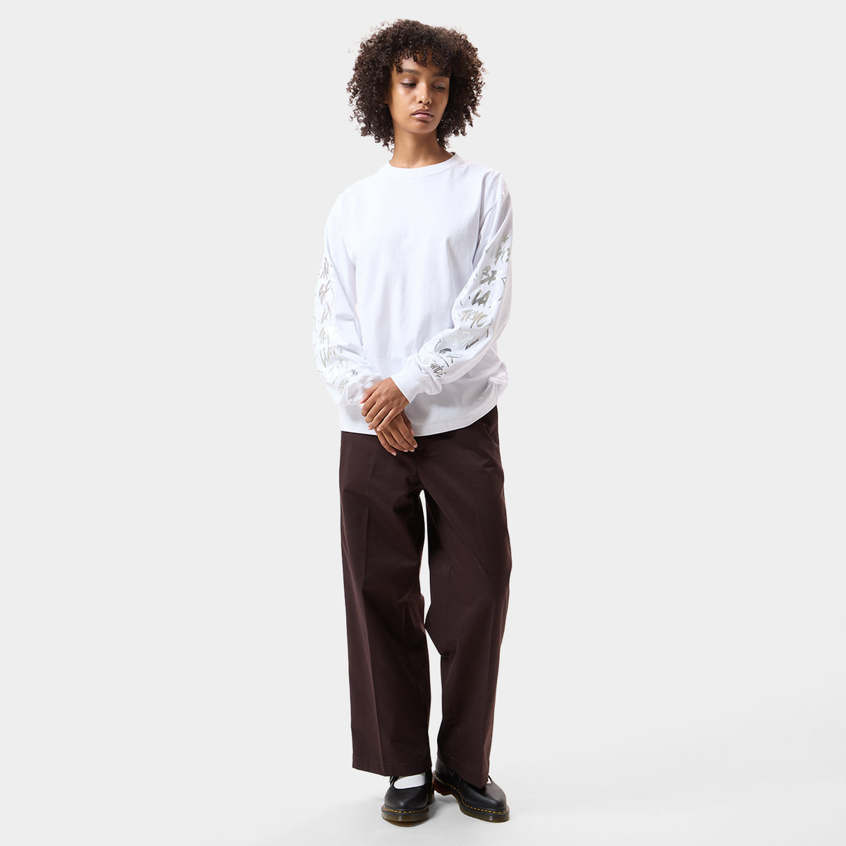 HUF (ハフ) Worldwide JP /T-SHIRTS(Tシャツ)/ LOCALE LS TEE商品 / BLACK