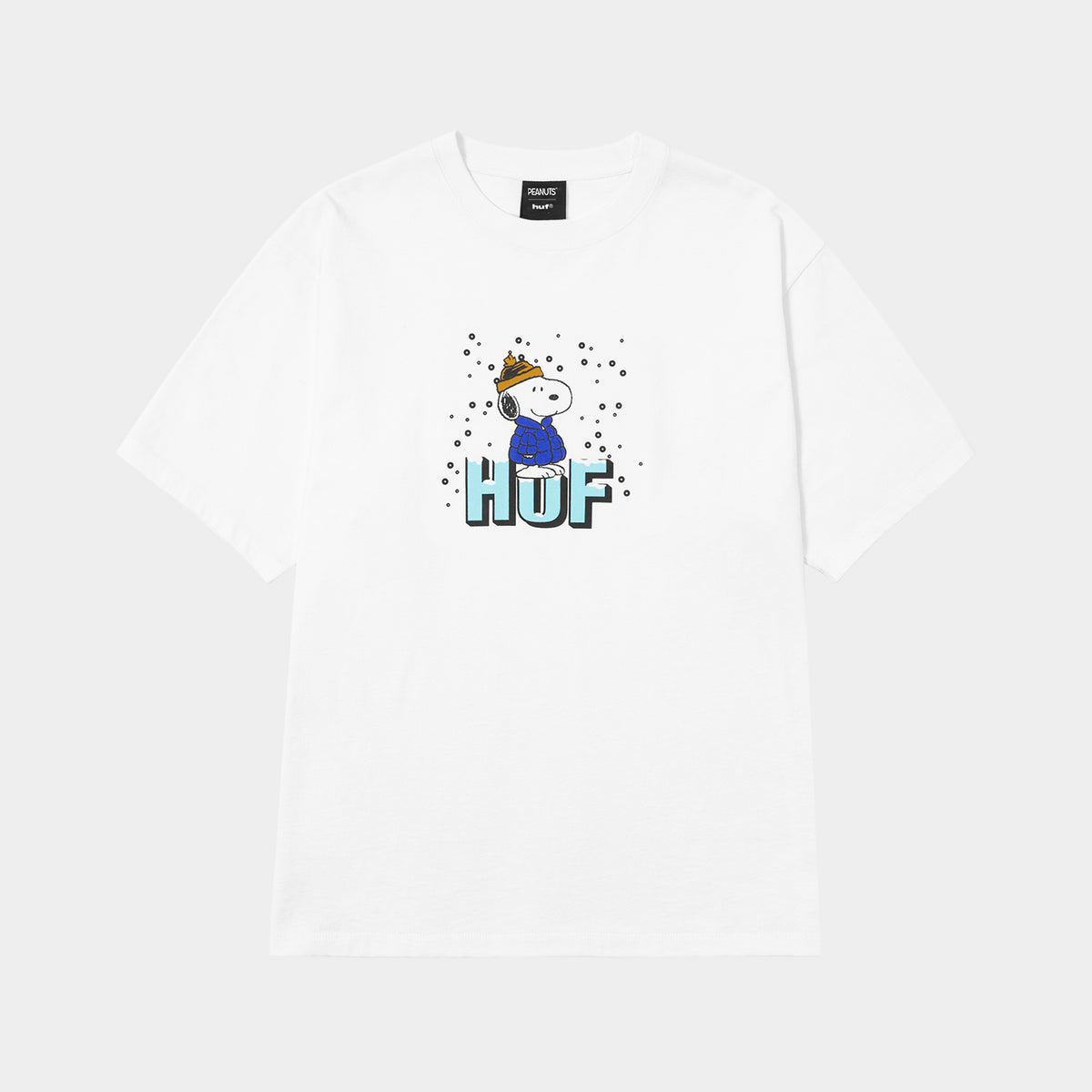HUF (ハフ) Worldwide JP /T-SHIRTS(Tシャツ)/ SNOOPY PUFFER TEE商品 / WHITE