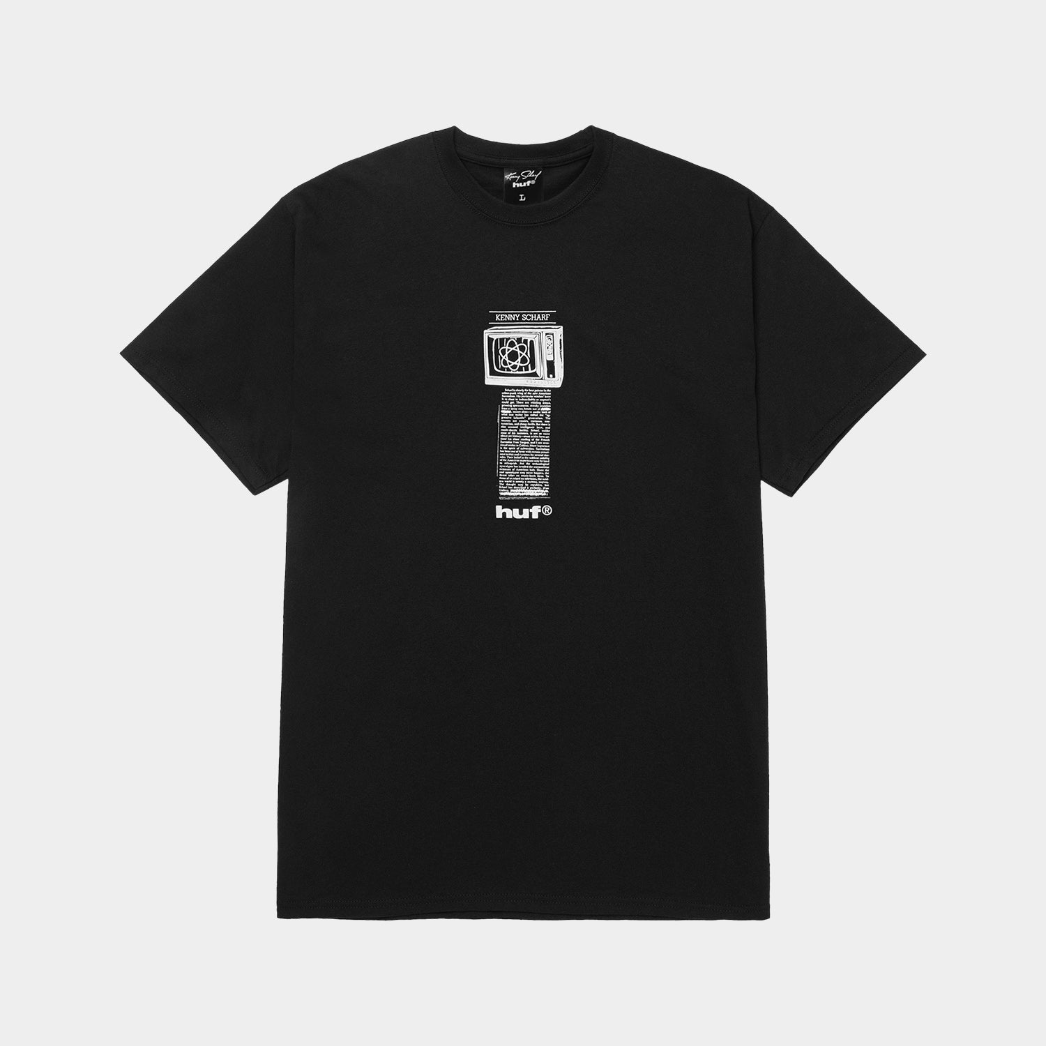 HUF (ハフ) Worldwide JP / T-SHIRTS(Tシャツ) / KENNY SCHARF PHILOSOPHY TEE商品 / BLACK
