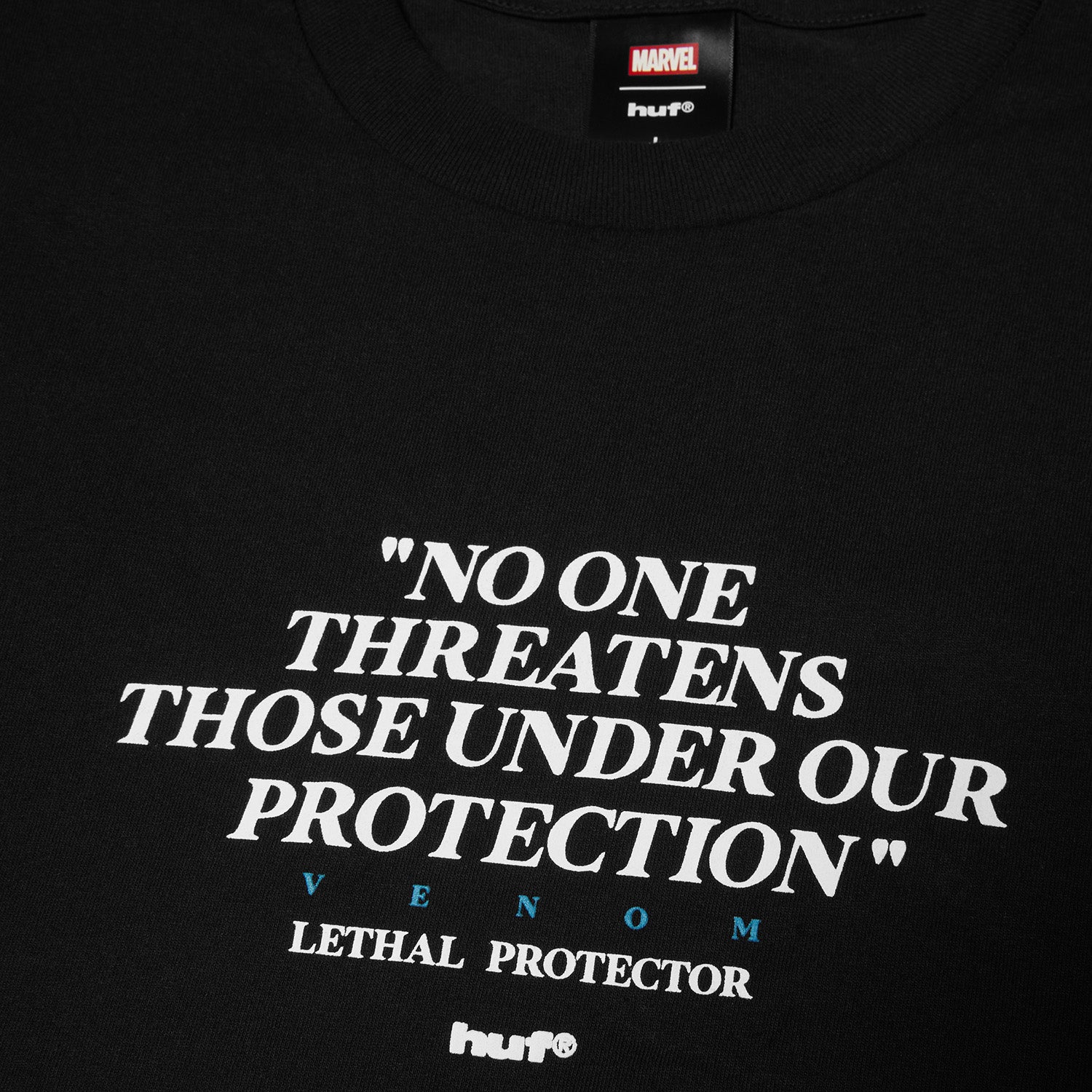 HUF (ハフ) Worldwide JP /T-SHIRTS(Tシャツ)/ HUF X MARVEL VENOM PROTECTOR TEE商品 / BLACK