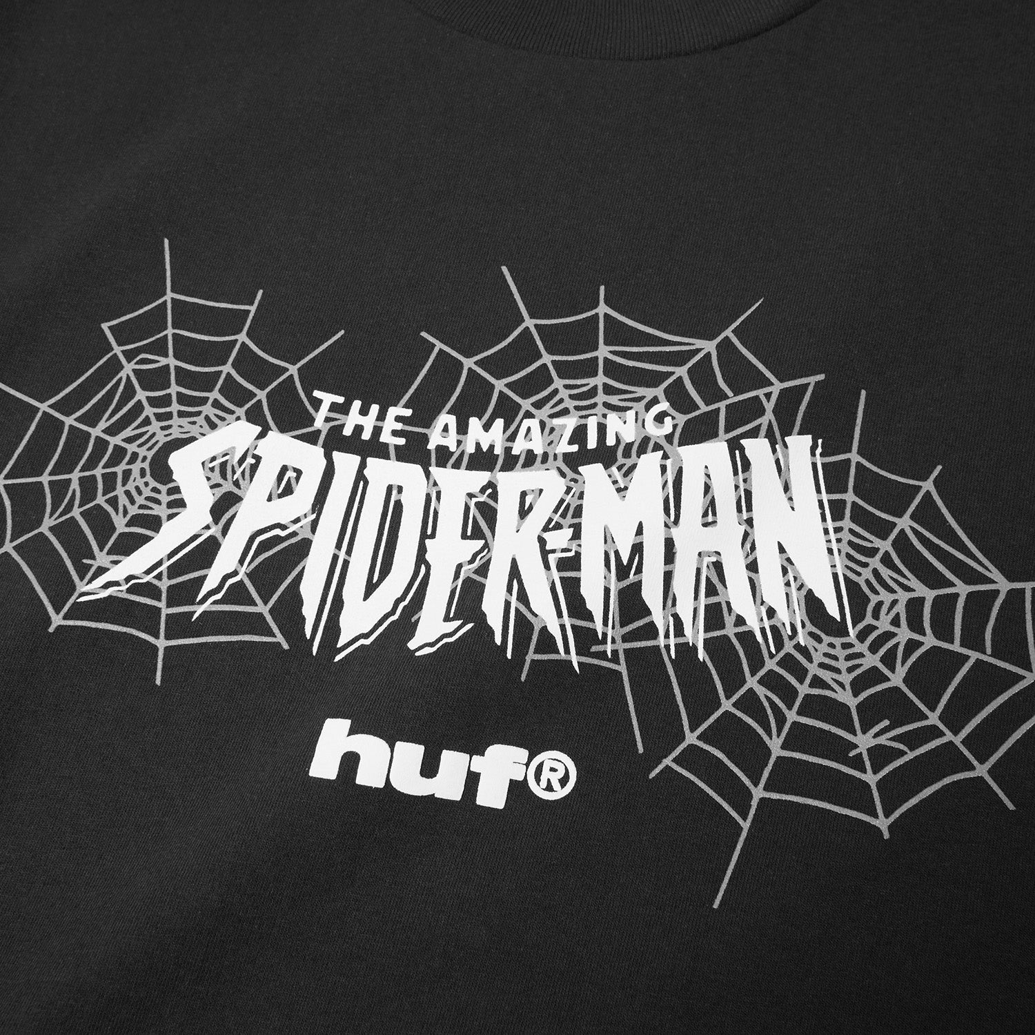 HUF (ハフ) Worldwide JP /T-SHIRTS(Tシャツ)/ HUF X SPIDER-MAN SECRET WARS WASHED TEE商品 / WASHED BLACK