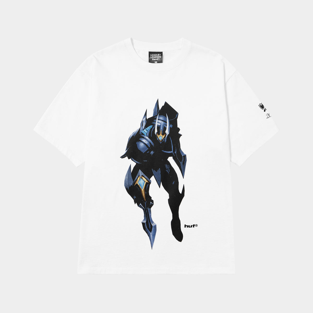 HUF (ハフ) Worldwide JP /T-SHIRTS(Tシャツ)/ huf® x Riot Games 2016 WORLDS ZED SKIN TEE商品 / WHITE