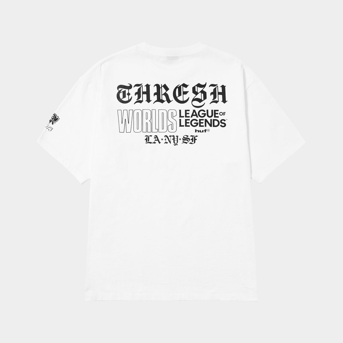 HUF (ハフ) Worldwide JP / T-SHIRTS(Tシャツ) / huf® x Riot Games 2013 WORLDS THRESH SKIN TEE商品 / WHITE