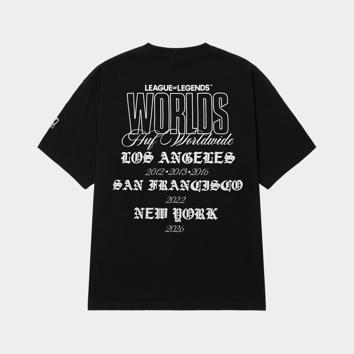 HUF (ハフ) Worldwide JP / T-SHIRTS(Tシャツ) / huf® x Riot Games SUMMONERS TEE商品 / BLACK