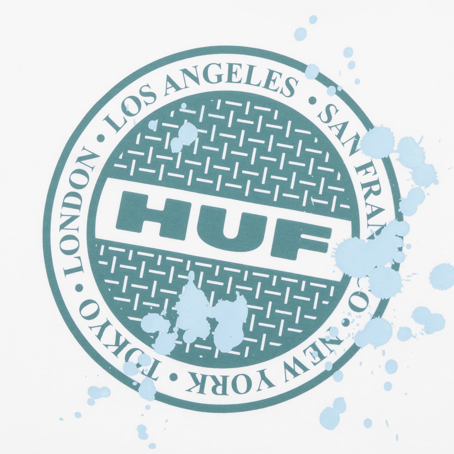 HUF (ハフ) Worldwide JP /T卹()/ Manhole LS T卹商品 /