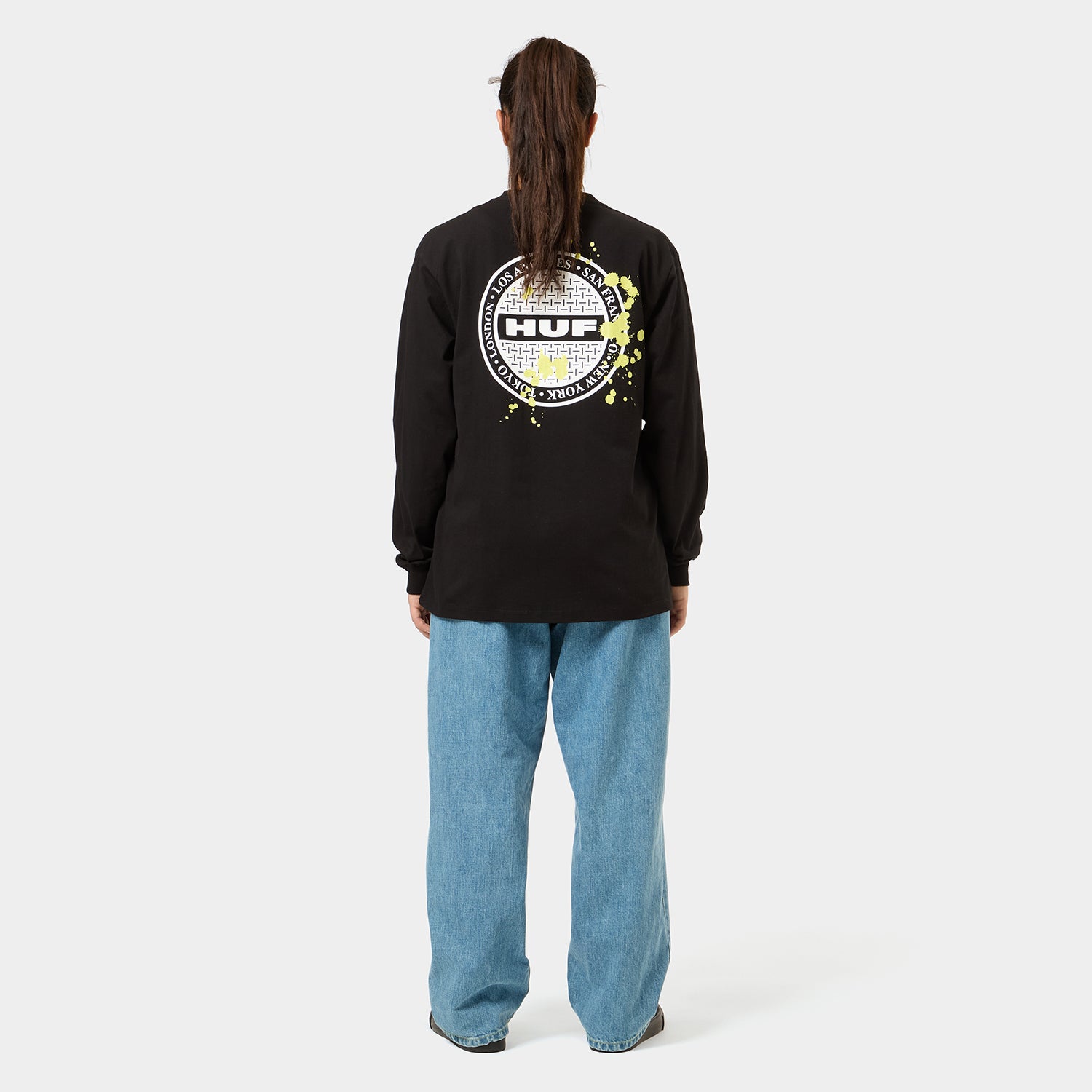 HUF (ハフ) Worldwide JP /T卹()/ Manhole LS T卹商品 /