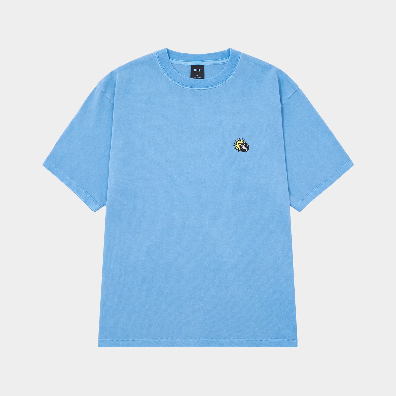 HUF (ハフ) Worldwide JP /T-SHIRTS(Tシャツ)/ TOTAL ECLIPSE WASHED EMB TEE商品 / WHITE