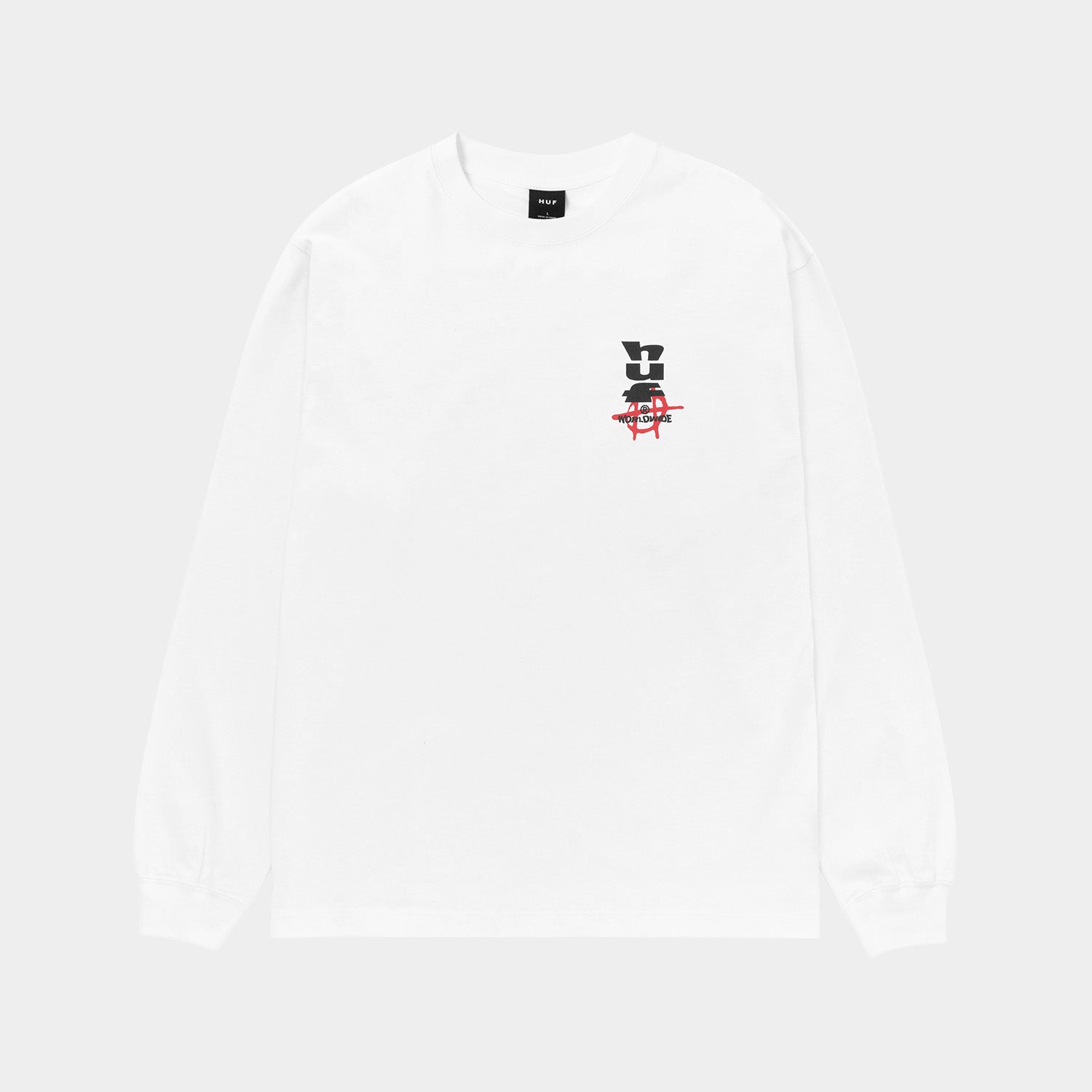 HUF (ハフ) Worldwide JP /T-SHIRTS(Tシャツ)/ CUT AND PASTE LS TEE商品 / NAVY