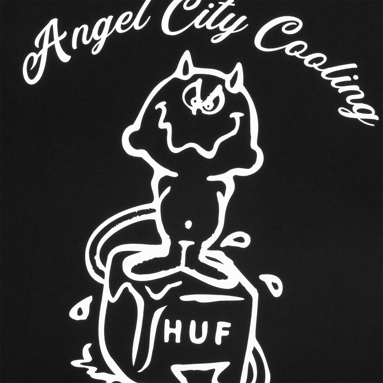 HUF (ハフ) Worldwide JP /T-SHIRTS(Tシャツ)/ SUPPLIES & SERVICE TEE商品 / WHITE